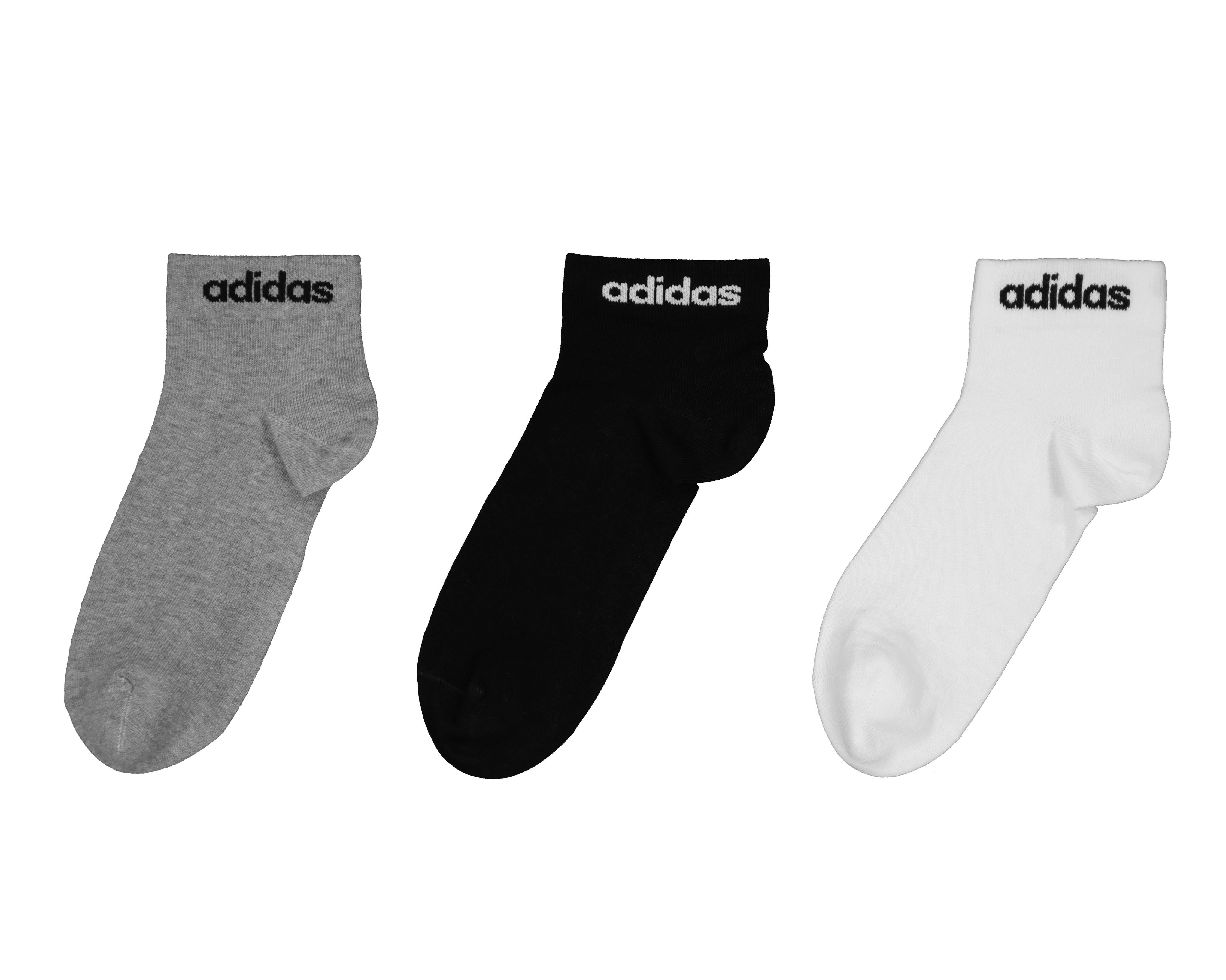 Foto 2 pulgar | Foto 1 | Calcetas Adidas para Hombre 3 Pares