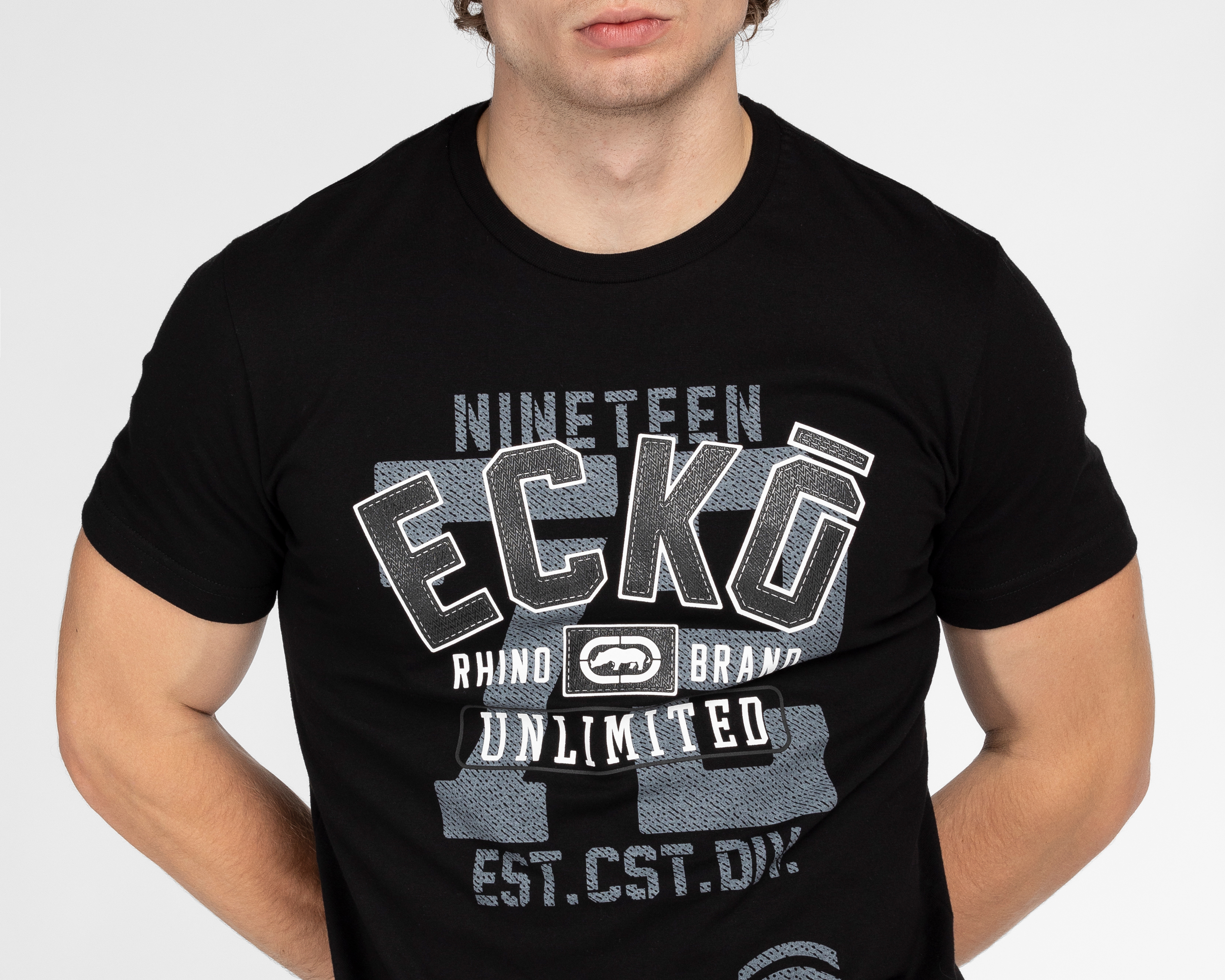 Foto 5 pulgar | Foto 4 | Playera Eckó Unltd. Cuello Redondo