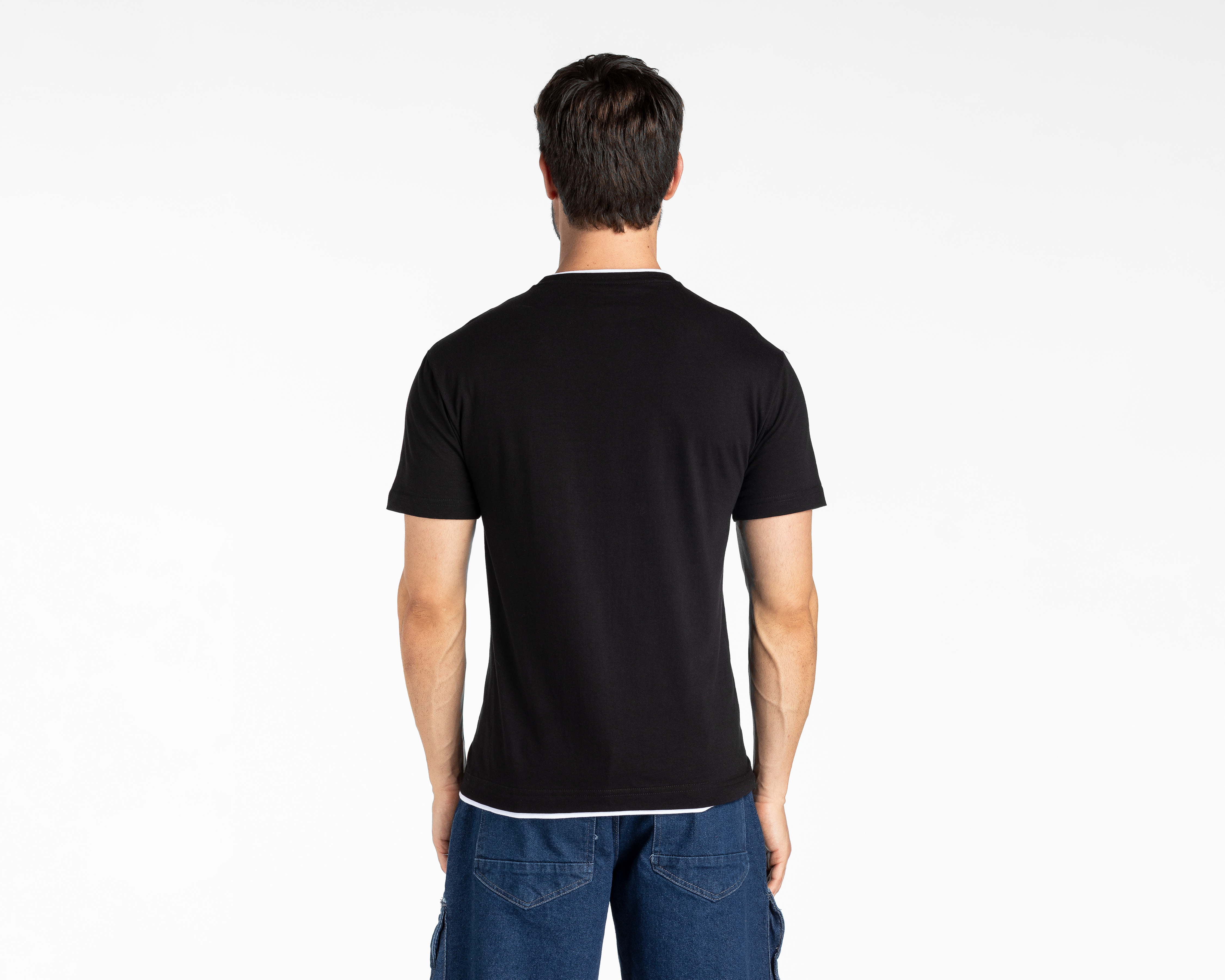 Foto 4 pulgar | Foto 3 | Playera Refill Cuello Redondo