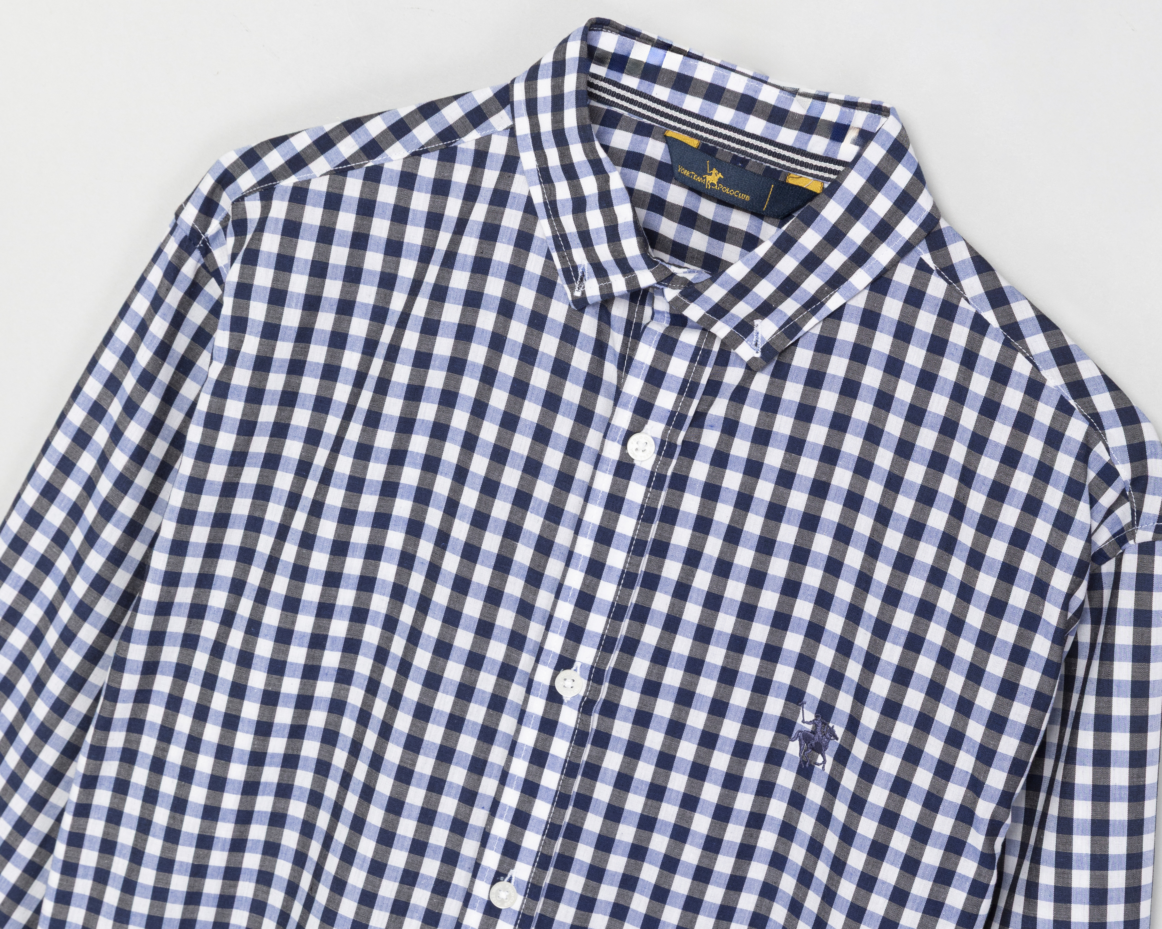 Foto 4 pulgar | Foto 3 | Camisa Casual York Team Polo Club Regular Fit a Cuadros para Hombre