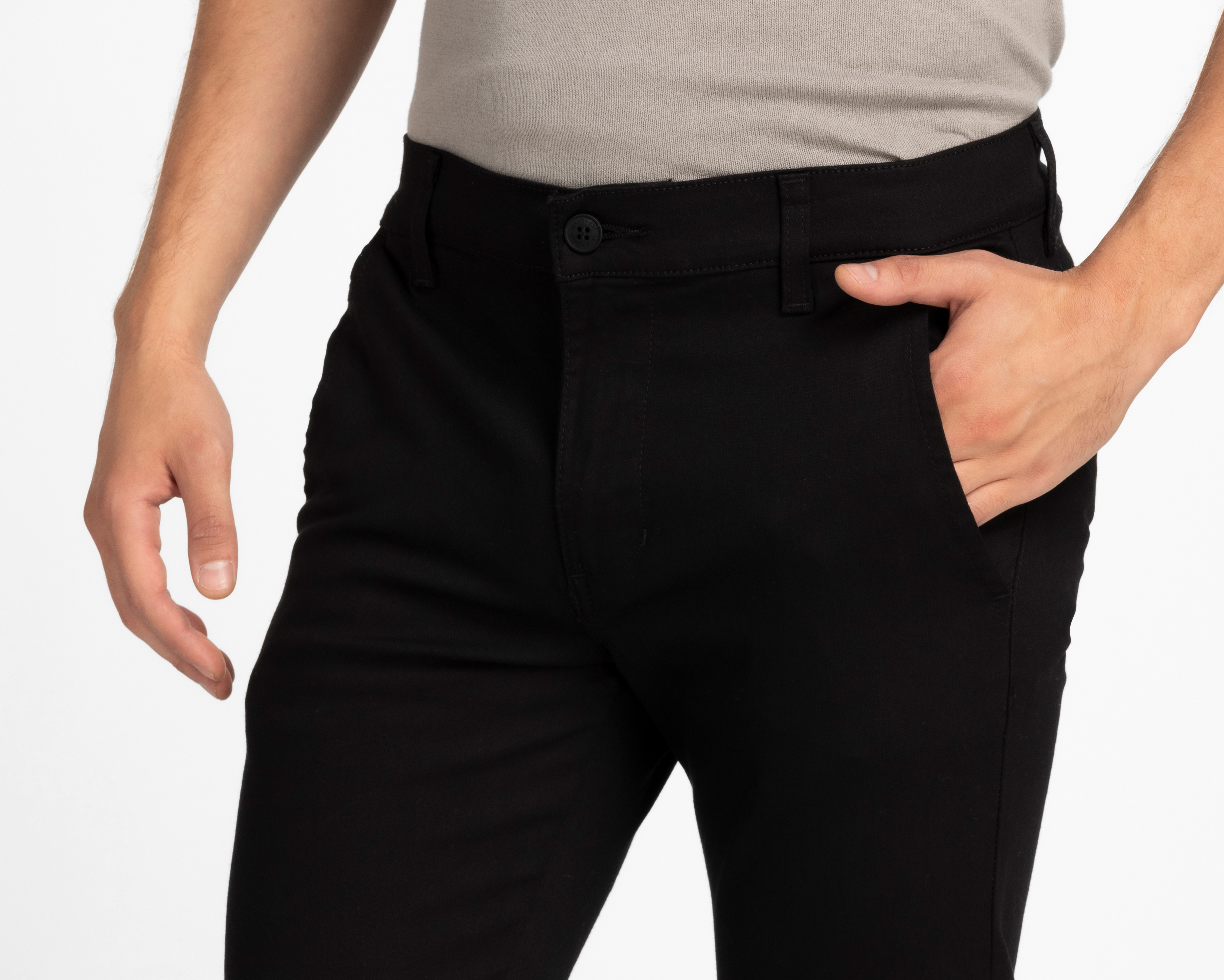 Foto 4 pulgar | Foto 3 | Pantalón Chino Skinny Oggi para Hombre