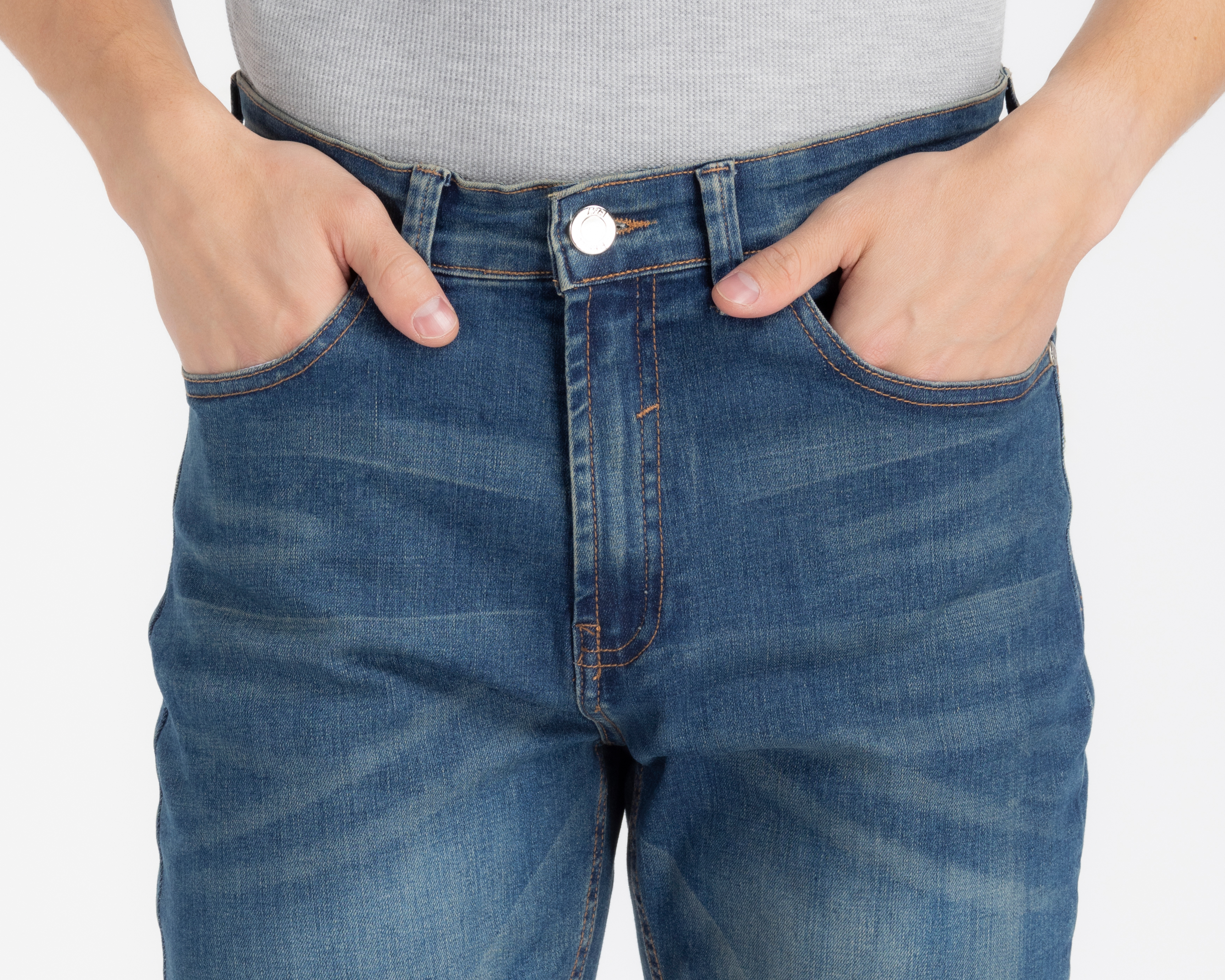 Foto 5 pulgar | Foto 4 | Jeans Slim Refill para Hombre