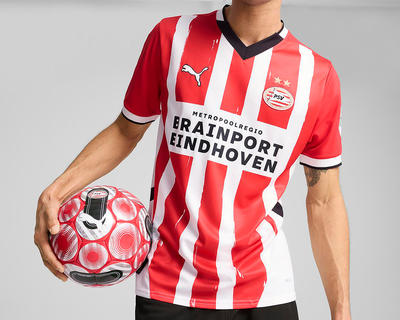 Foto 4 pulgar | Foto 3 | Jersey Puma PSV Eindhoven Local 24/25 para Hombre
