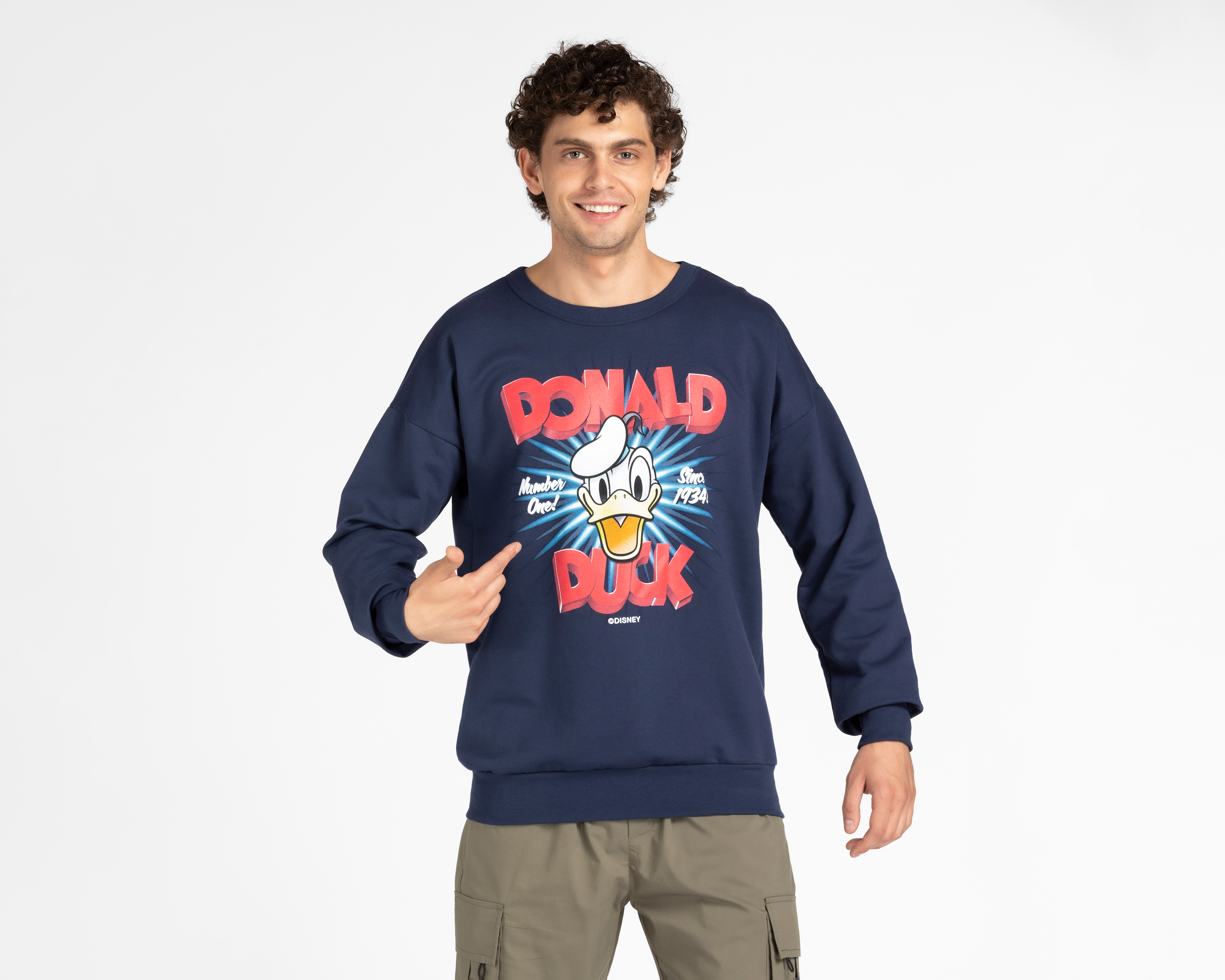 Foto 2 pulgar | Foto 1 | Sudadera Disney Donald Duck