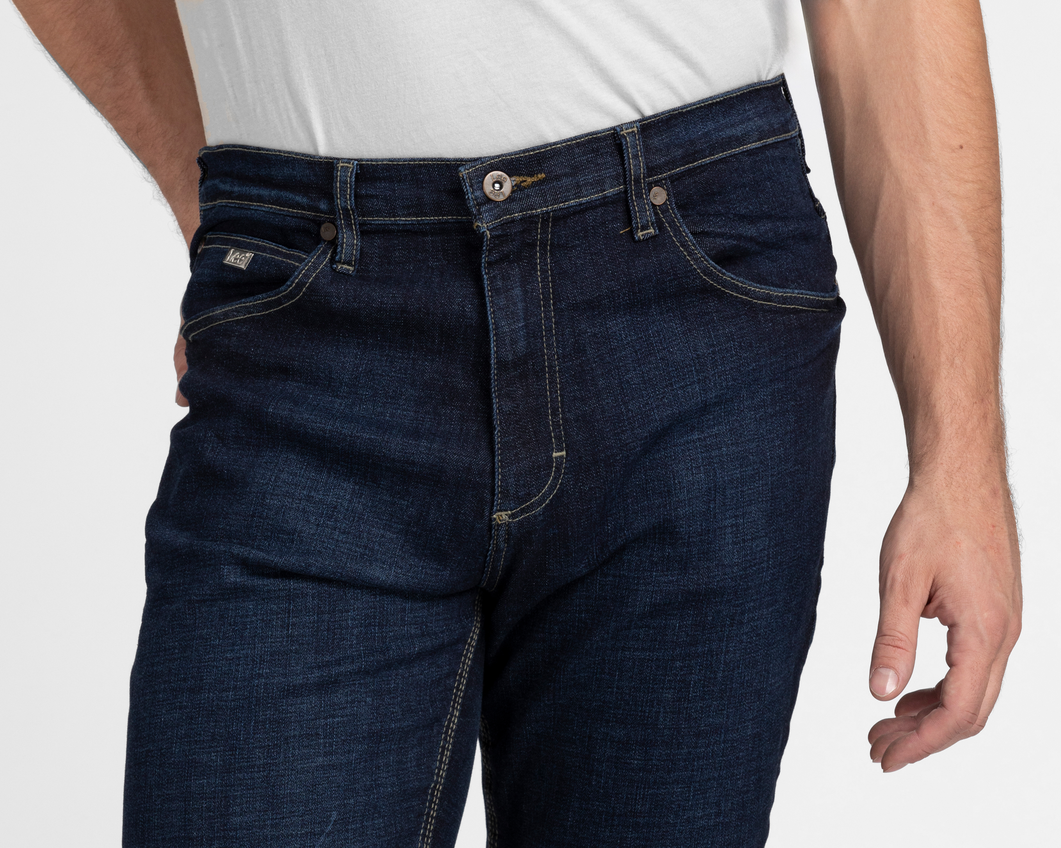 Foto 4 pulgar | Foto 3 | Jeans Regular Lee para Hombre