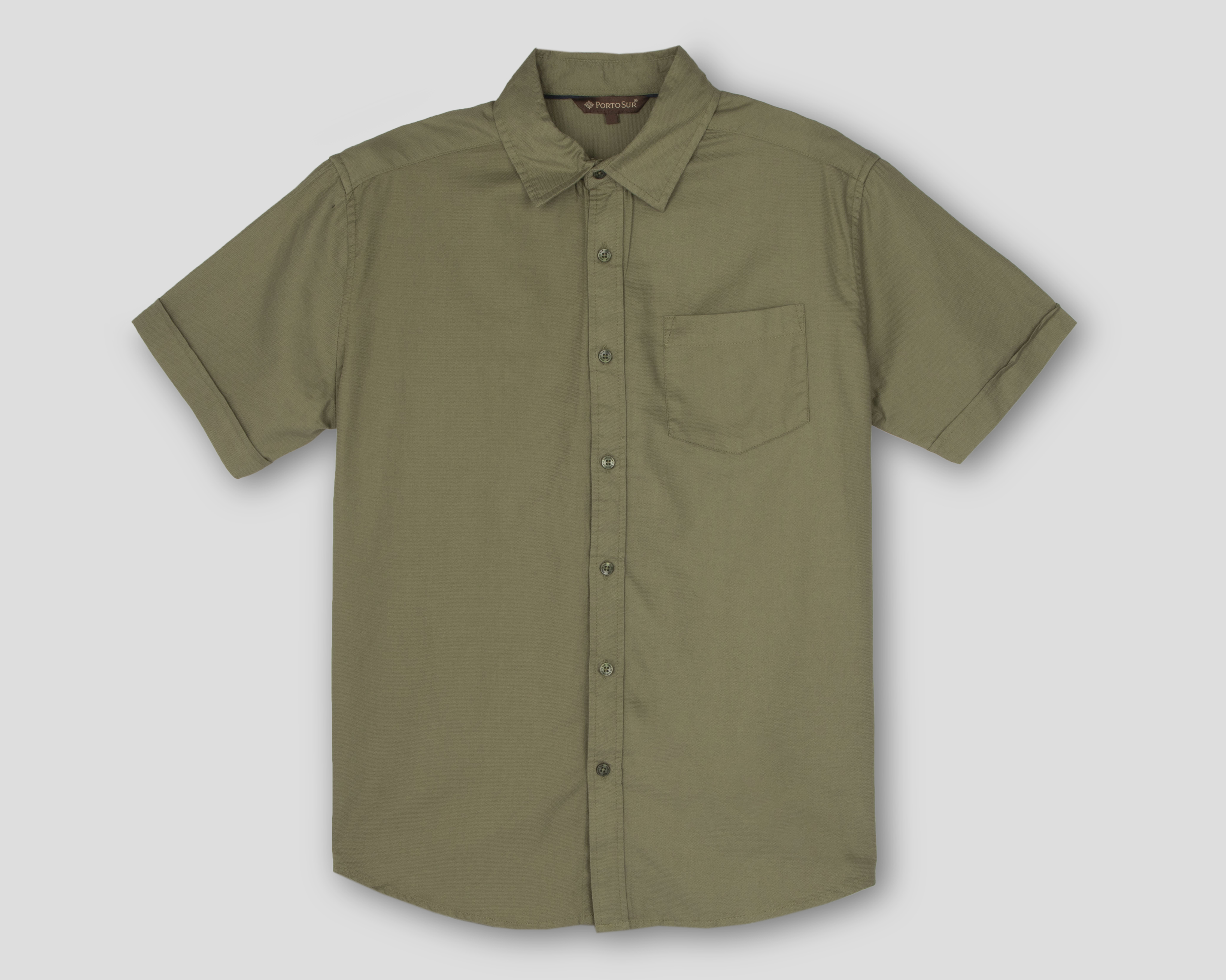 Camisa Casual de Algodón Porto Sur para Hombre