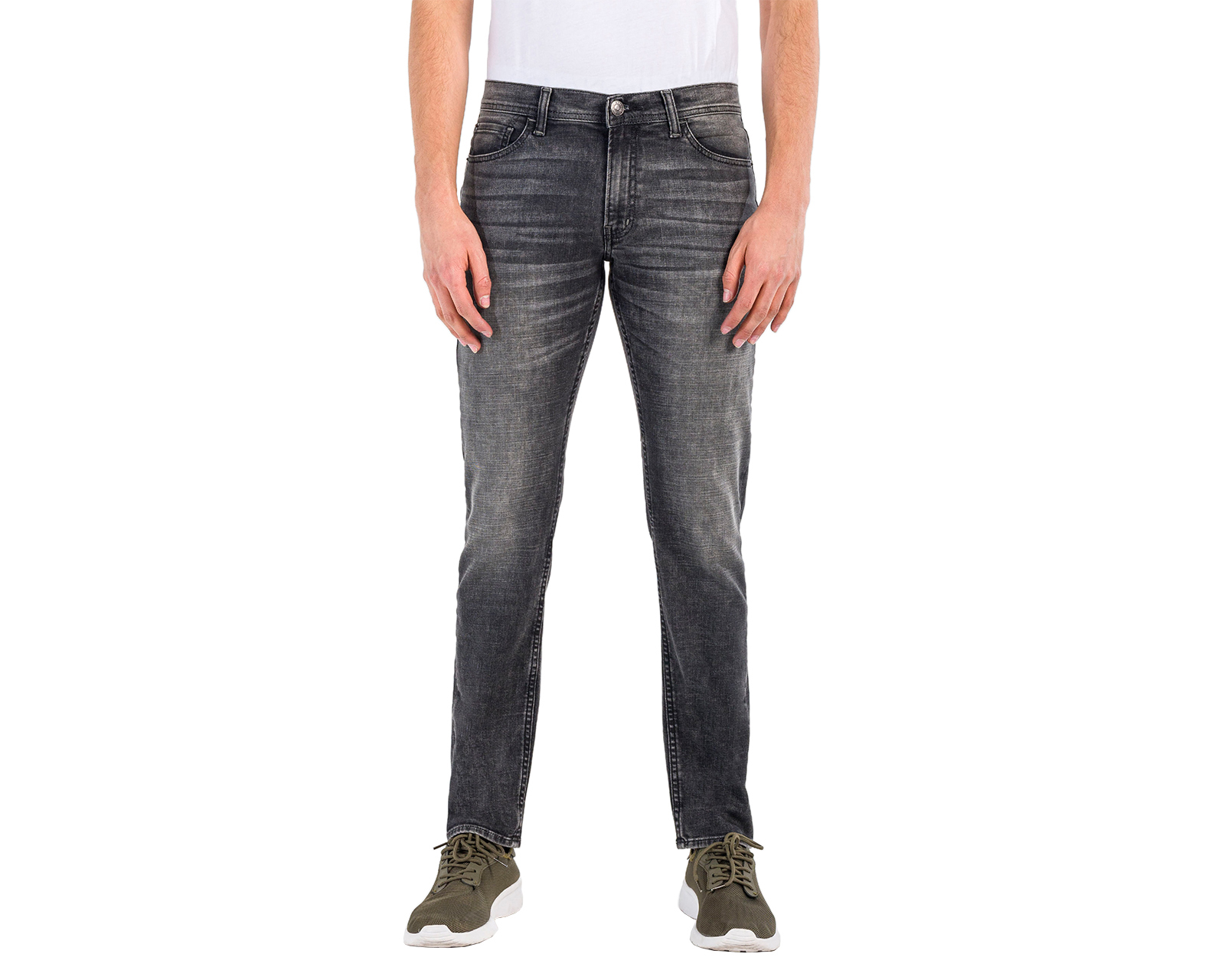 Foto 2 pulgar | Foto 1 | Jeans Slim Oggi Iron Super para Hombre