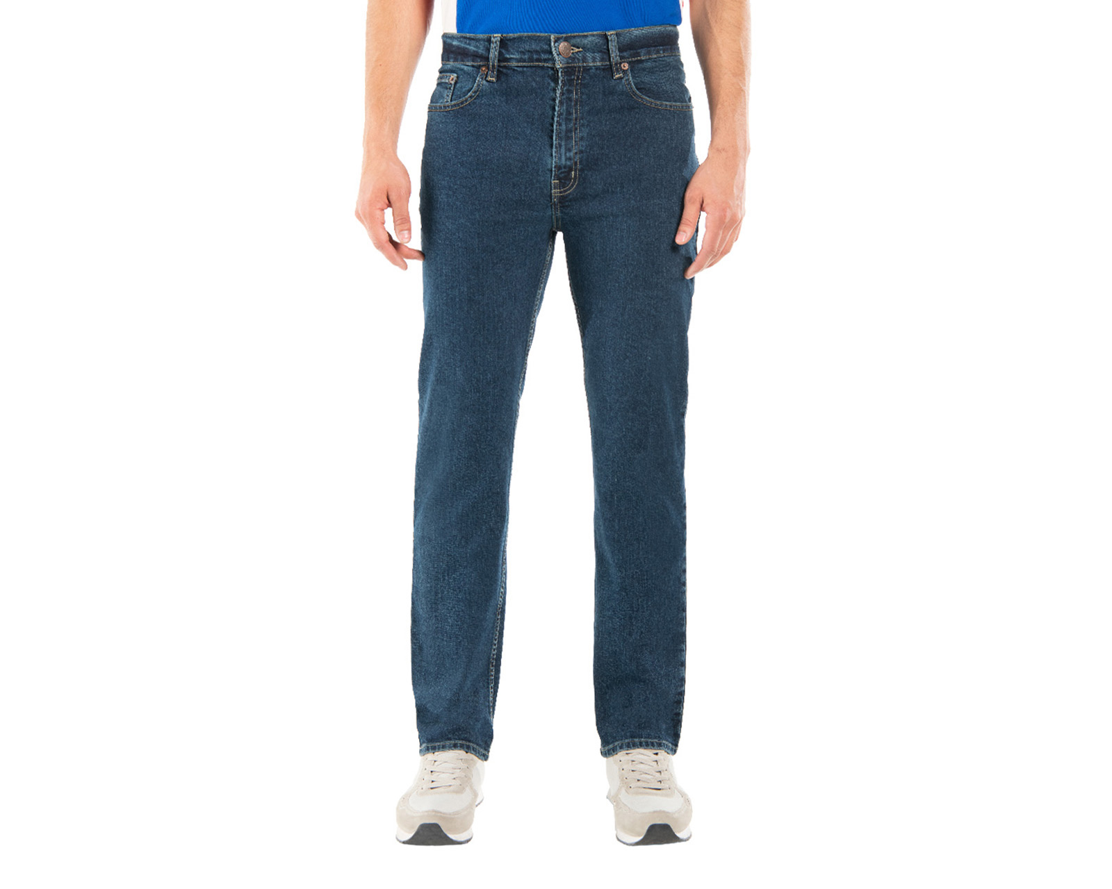 Foto 2 pulgar | Foto 1 | Jeans Straight Oggi Power Avatar Carbon para Hombre