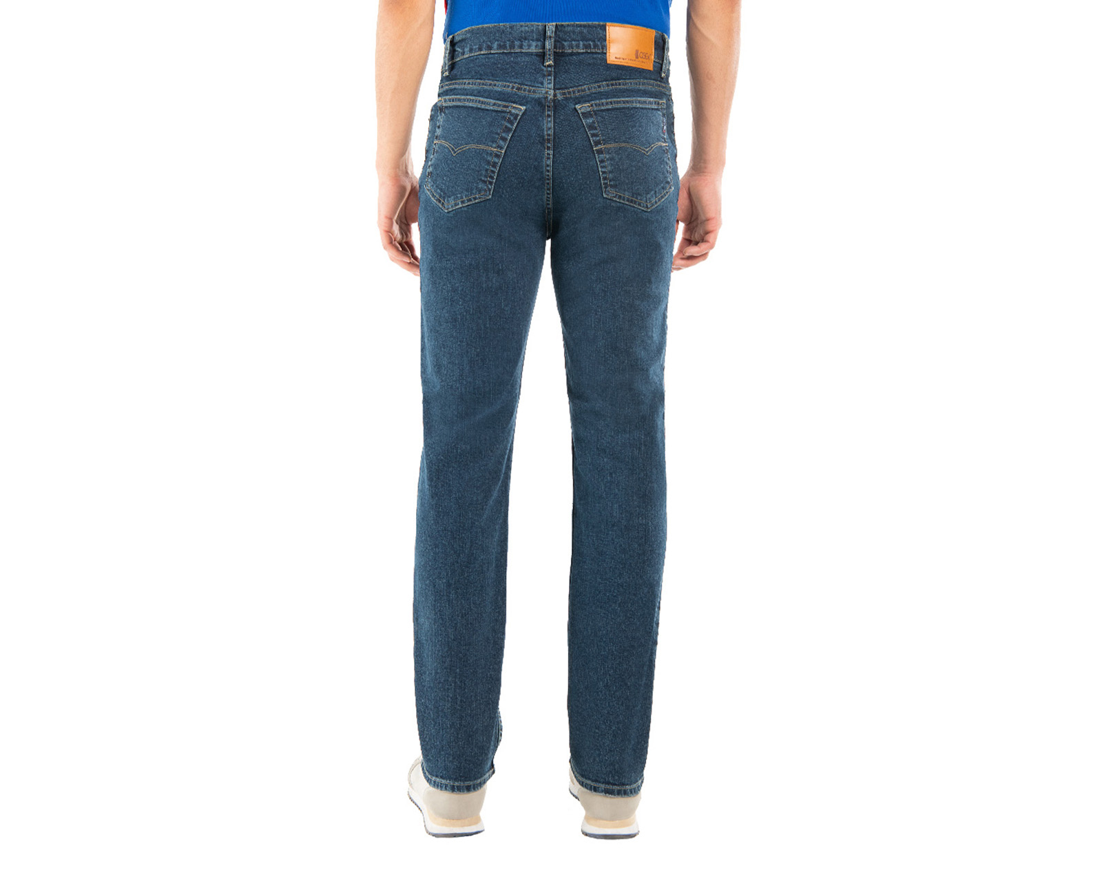 Foto 4 pulgar | Foto 3 | Jeans Straight Oggi Power Avatar Carbon para Hombre