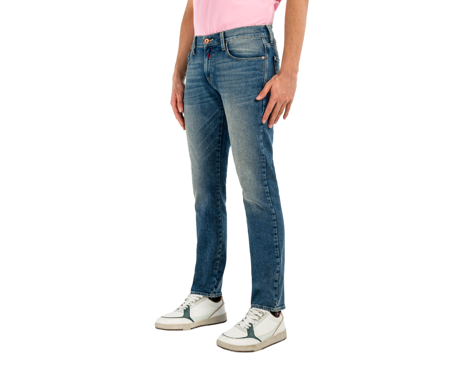 Foto 3 pulgar | Foto 2 | Jeans Skinny Oggi Moto para Hombre