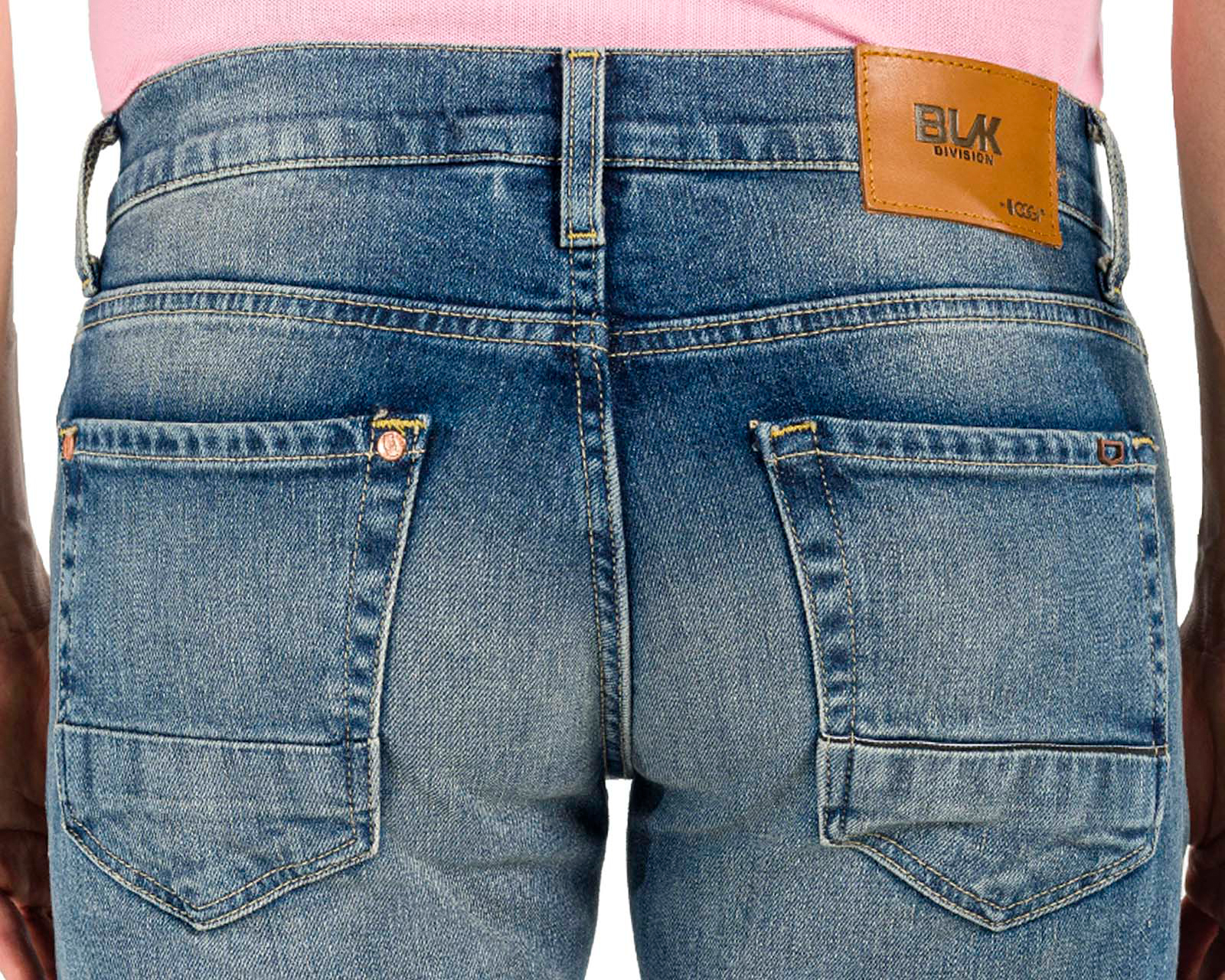 Foto 6 pulgar | Foto 5 | Jeans Skinny Oggi Moto para Hombre