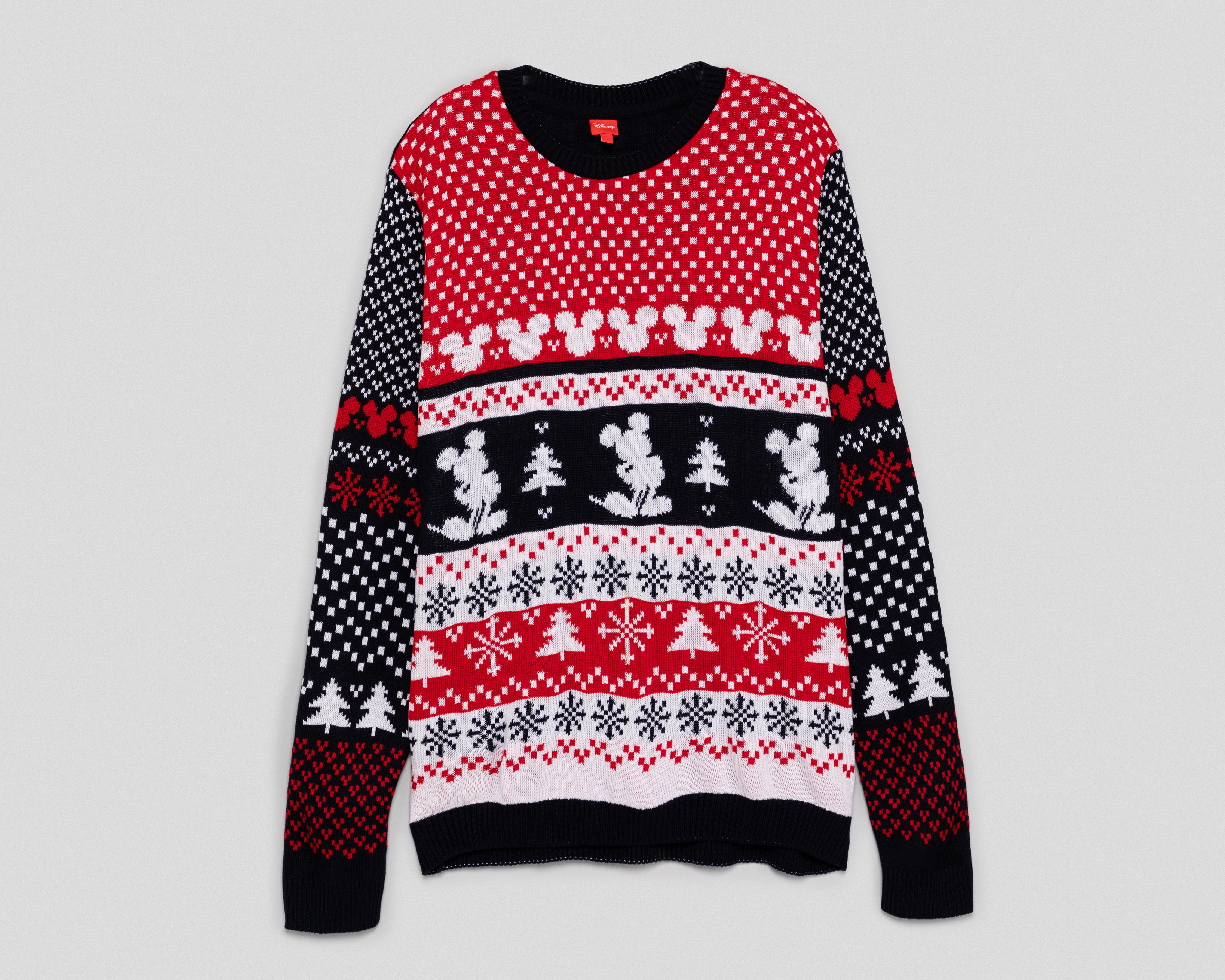 Suéter Navideño Disney Mickey Mouse Cuello Redondo