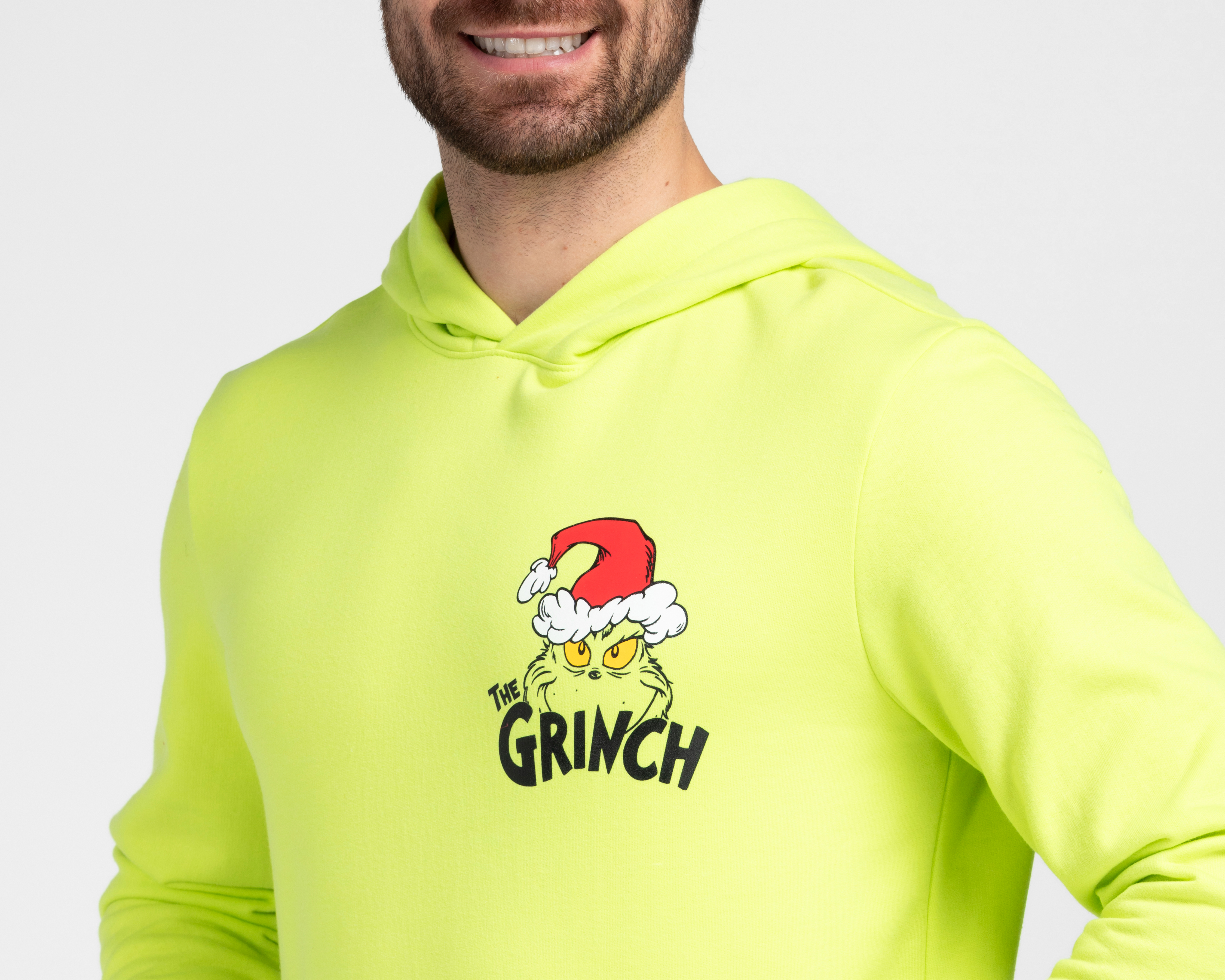 Foto 4 pulgar | Foto 3 | Sudadera con Capucha Dr. Seuss The Grinch para Hombre