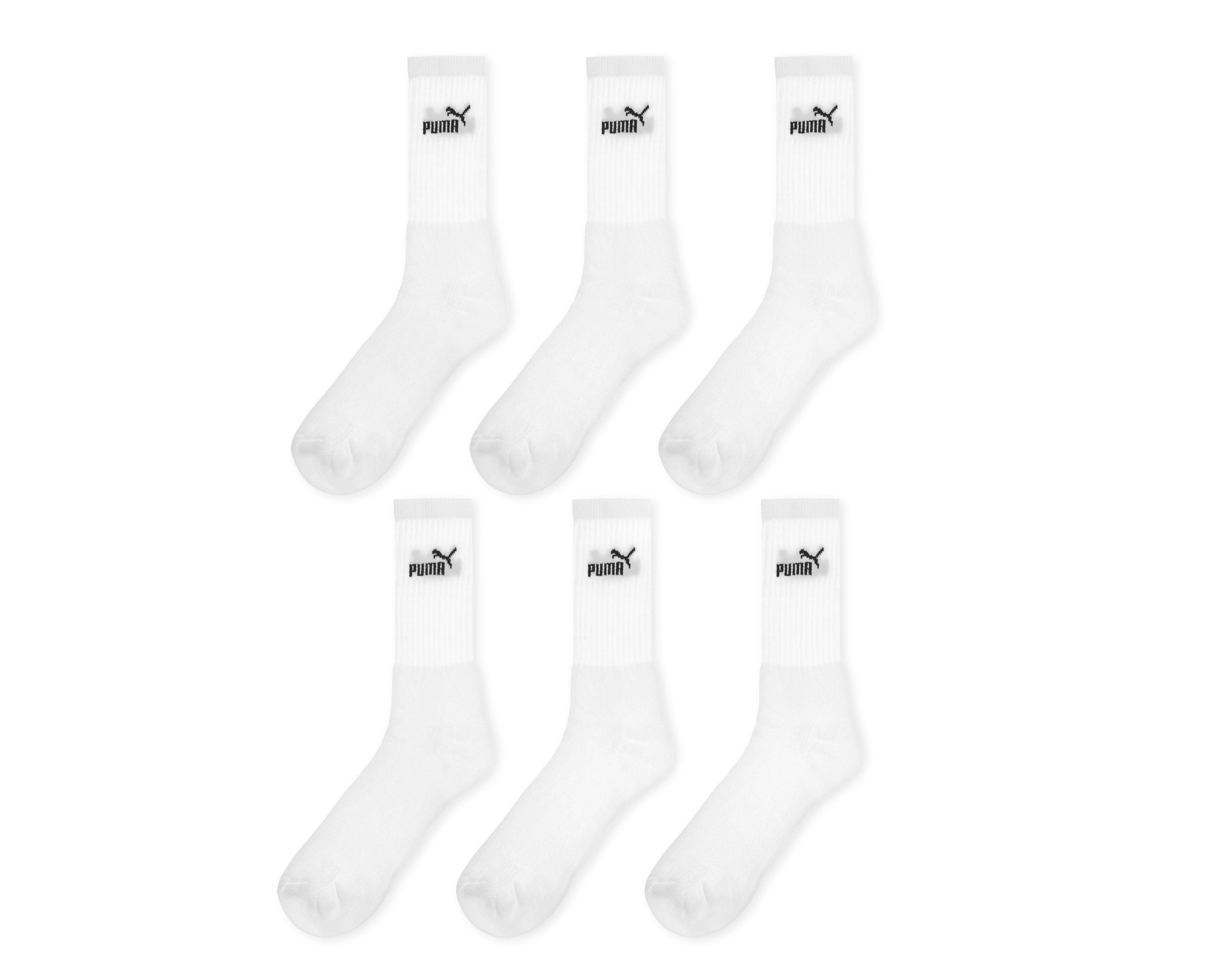 Foto 1 | Foto 1 | Calcetas Largas Deportivas Puma para Hombre 6 Pares