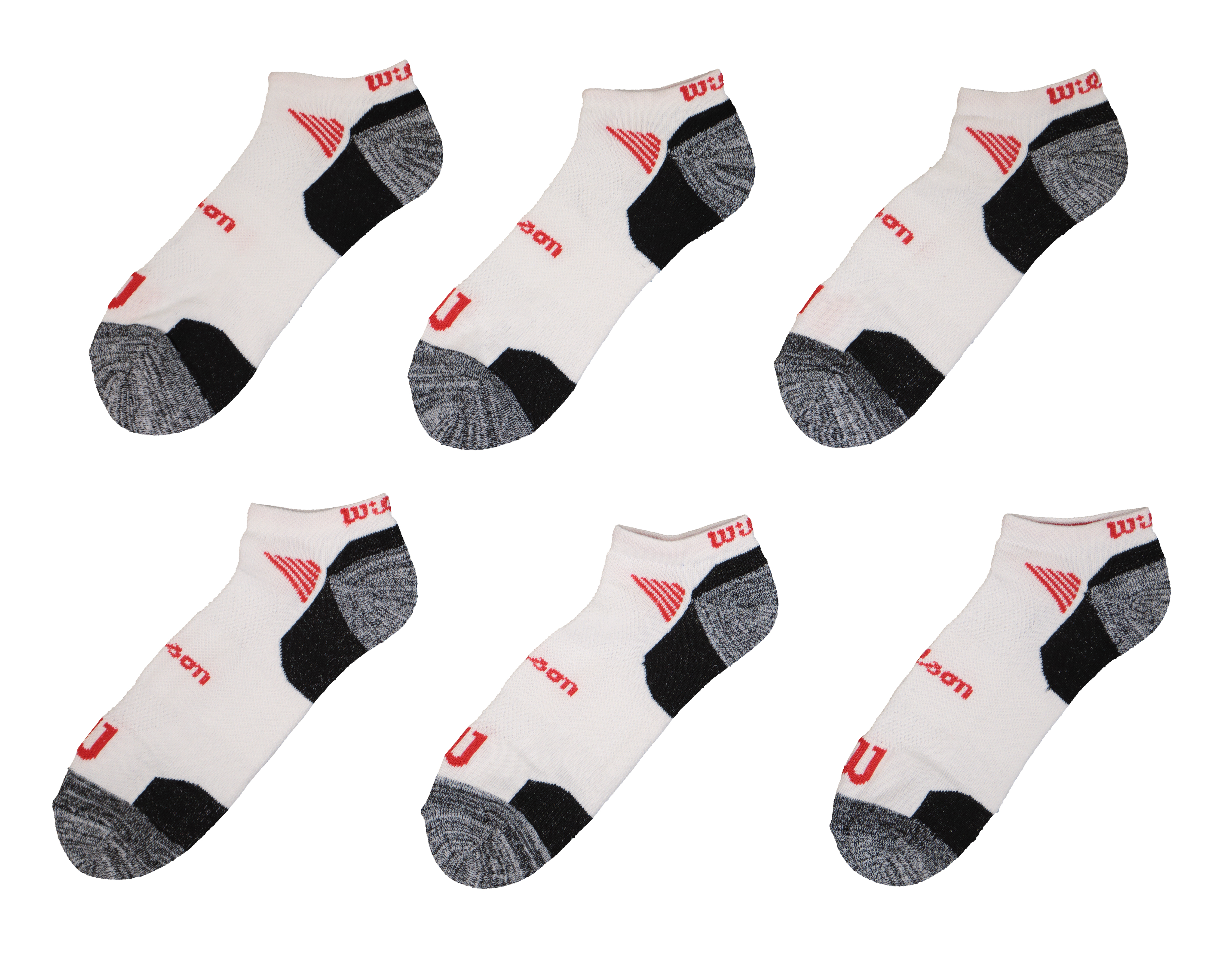 Foto 2 pulgar | Foto 1 | Calcetas Tines Deportivas Wilson para Hombre 6 Pares