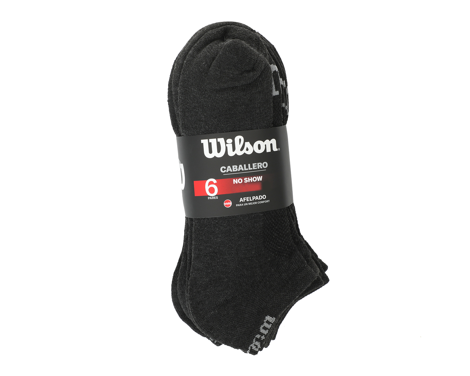 Foto 5 pulgar | Foto 4 | Calcetas Deportivas Wilson para Hombre 6 Pares