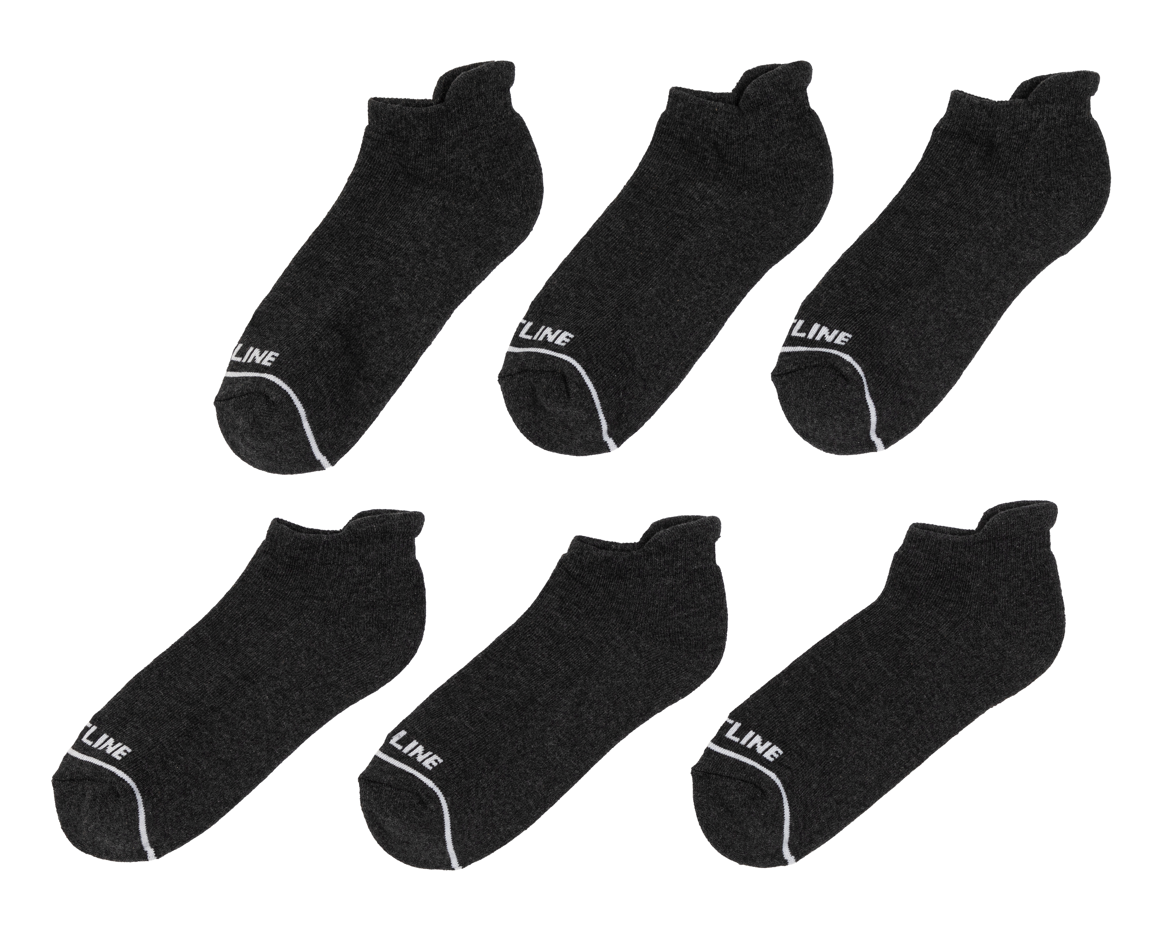 Foto 2 pulgar | Foto 1 | Calcetas Deportivas Sportline para Hombre 6 Pares