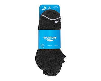Foto 3 | Foto 3 | Calcetas Deportivas Sportline para Hombre 6 Pares