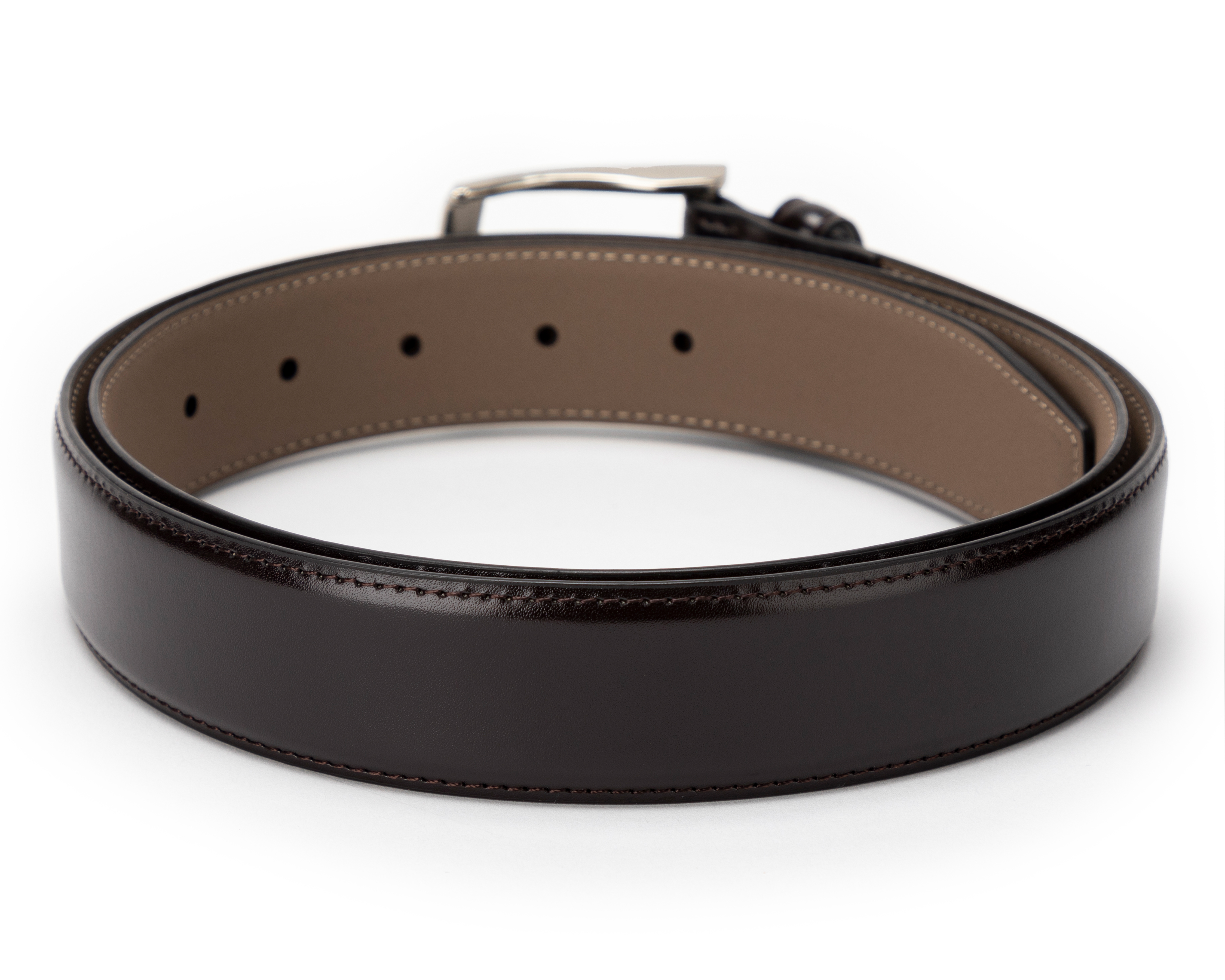 Foto 3 pulgar | Foto 2 | Cinturón de Piel para Hombre Wall Street