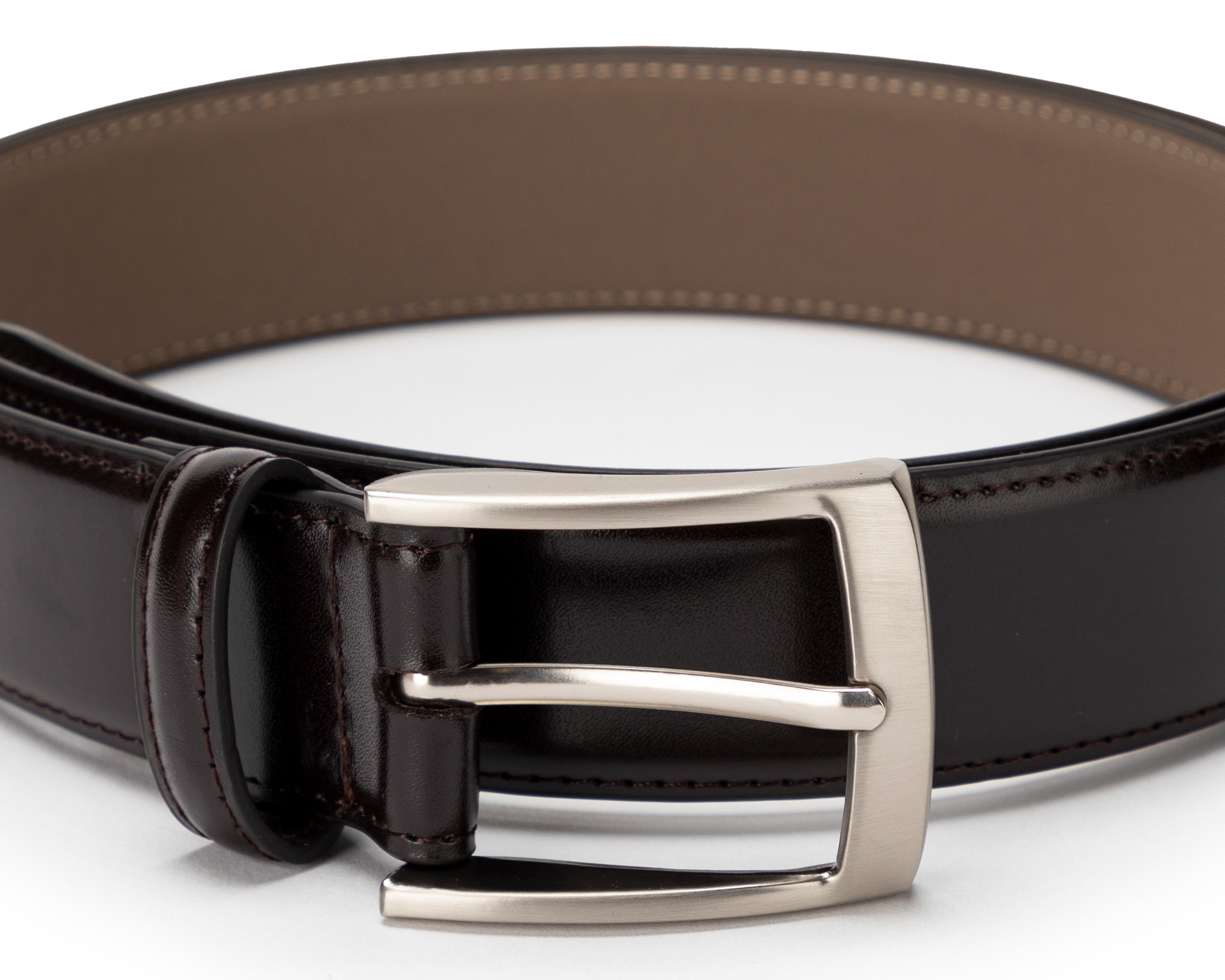 Foto 4 pulgar | Foto 3 | Cinturón de Piel para Hombre Wall Street