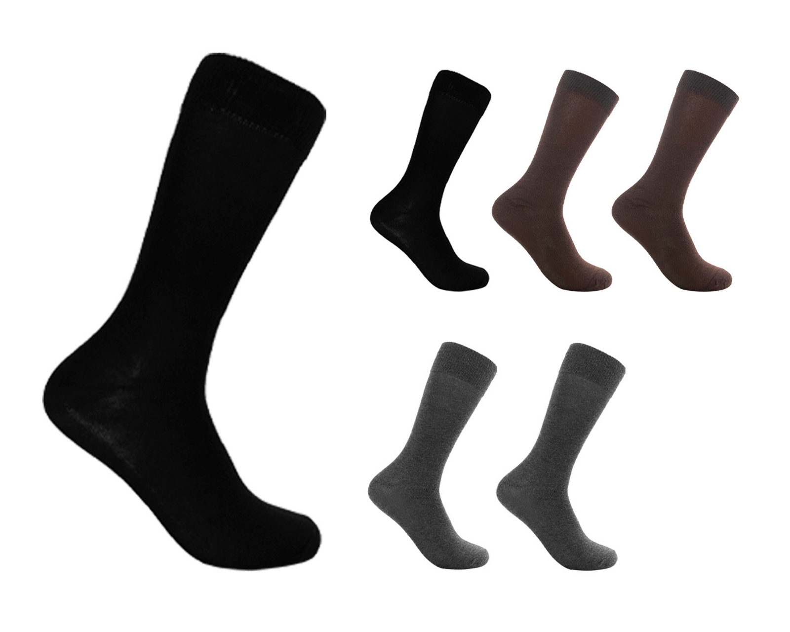 Foto 2 pulgar | Foto 1 | Calcetas de Vestir Lee para Hombre 6 Pares