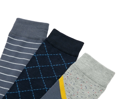 Foto 2 | Foto 2 | Calcetas Largas Wall Street para Hombre 5 Pares