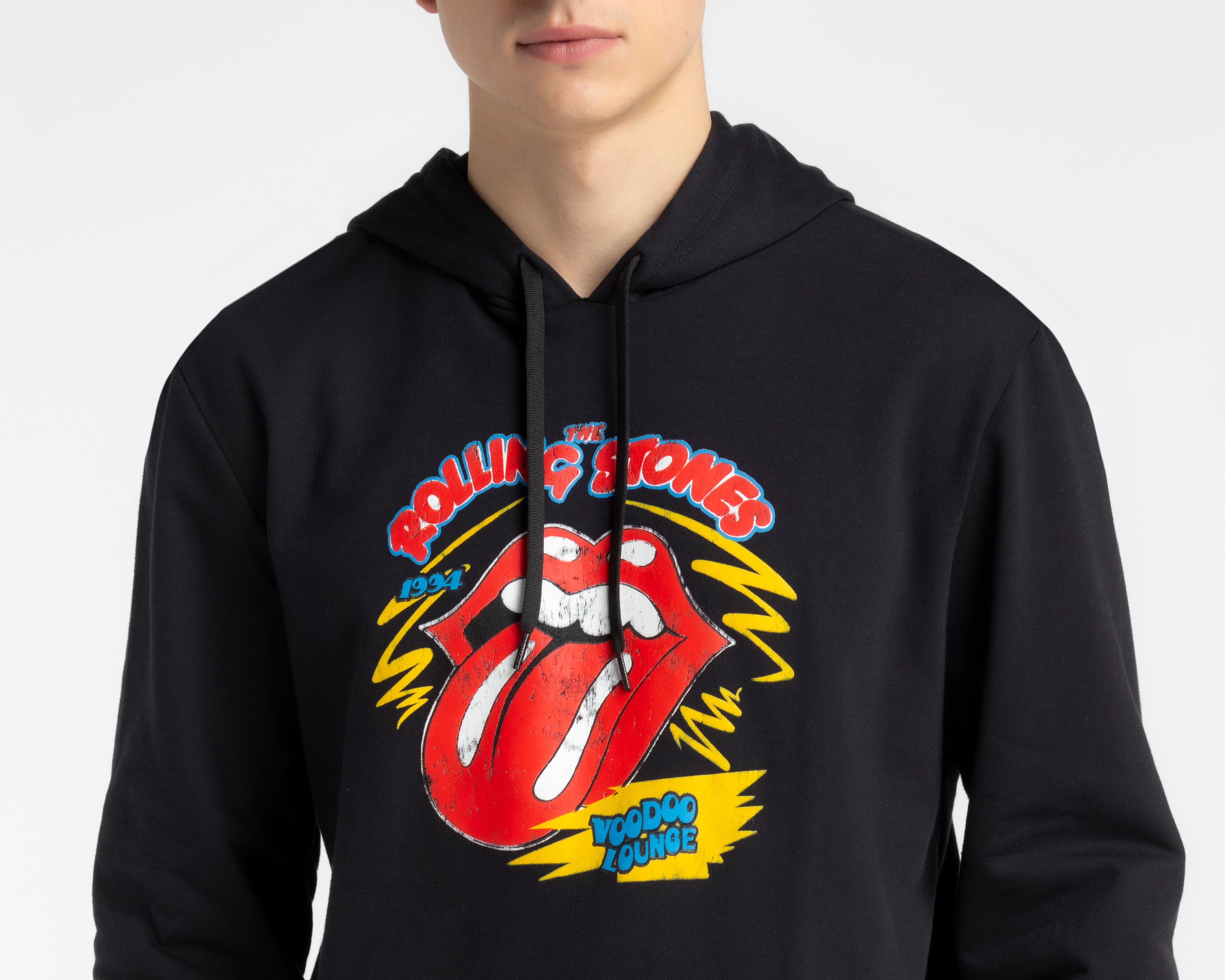 Foto 4 pulgar | Foto 3 | Sudadera The Rolling Stones con Capucha