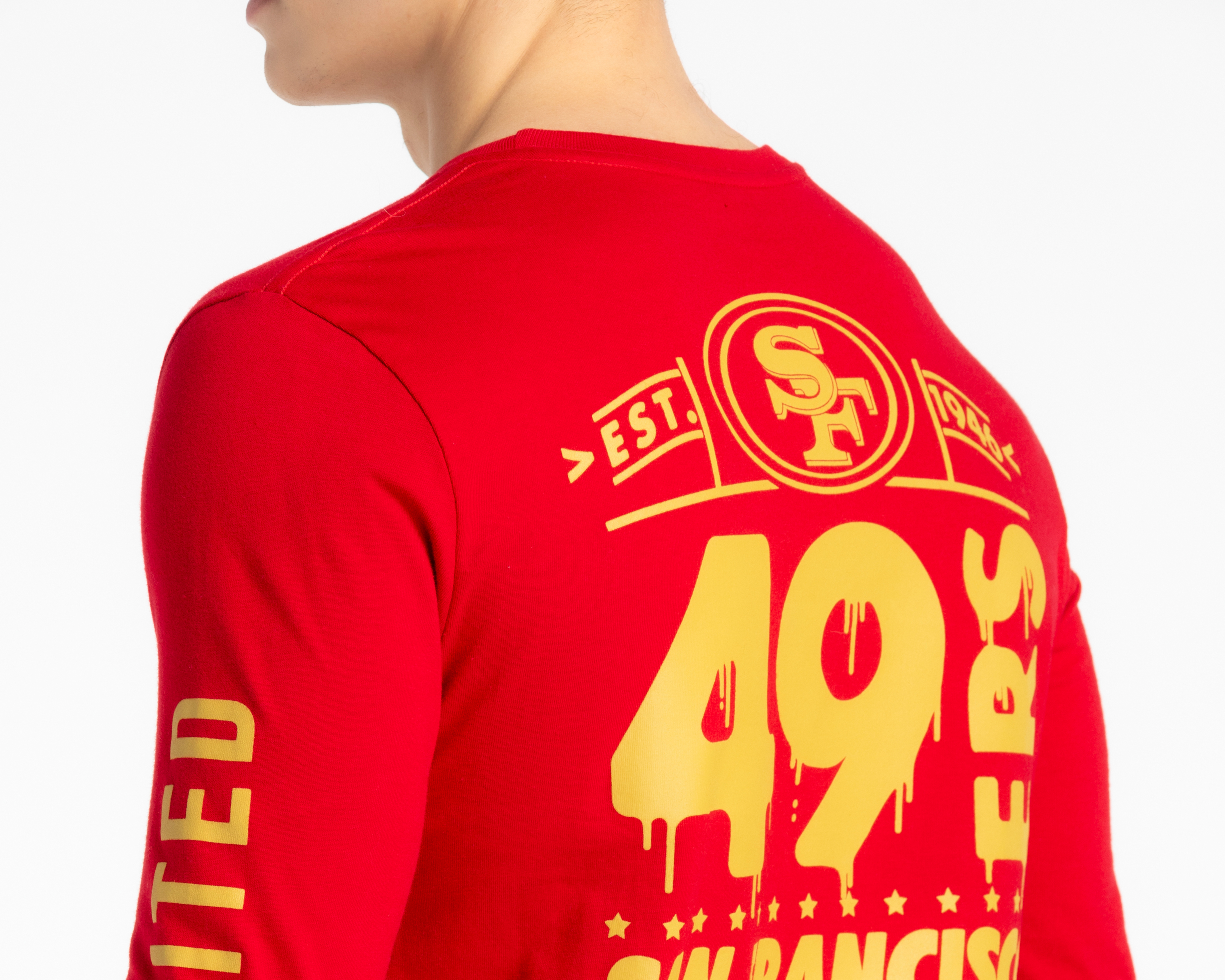 Foto 5 | Foto 5 | Playera NFL San Francisco 49ers Eckó Unltd. Cuello Redondo