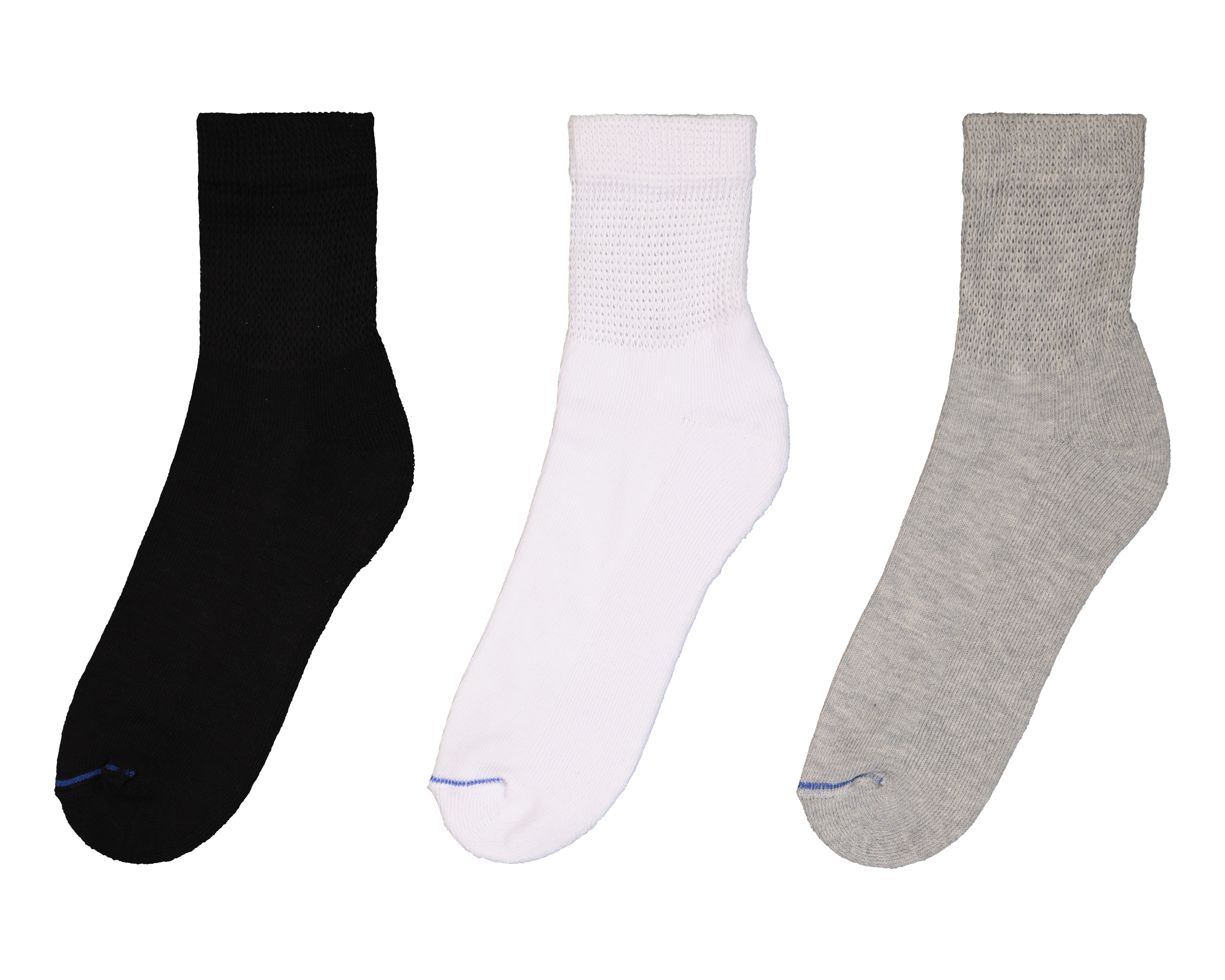 Foto 2 pulgar | Foto 1 | Calcetas para Personas con Diabetes Sensipie 3 Pares