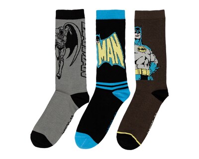 Foto 1 | Foto 1 | Calcetas Largas Batman para Hombre 3 Pares