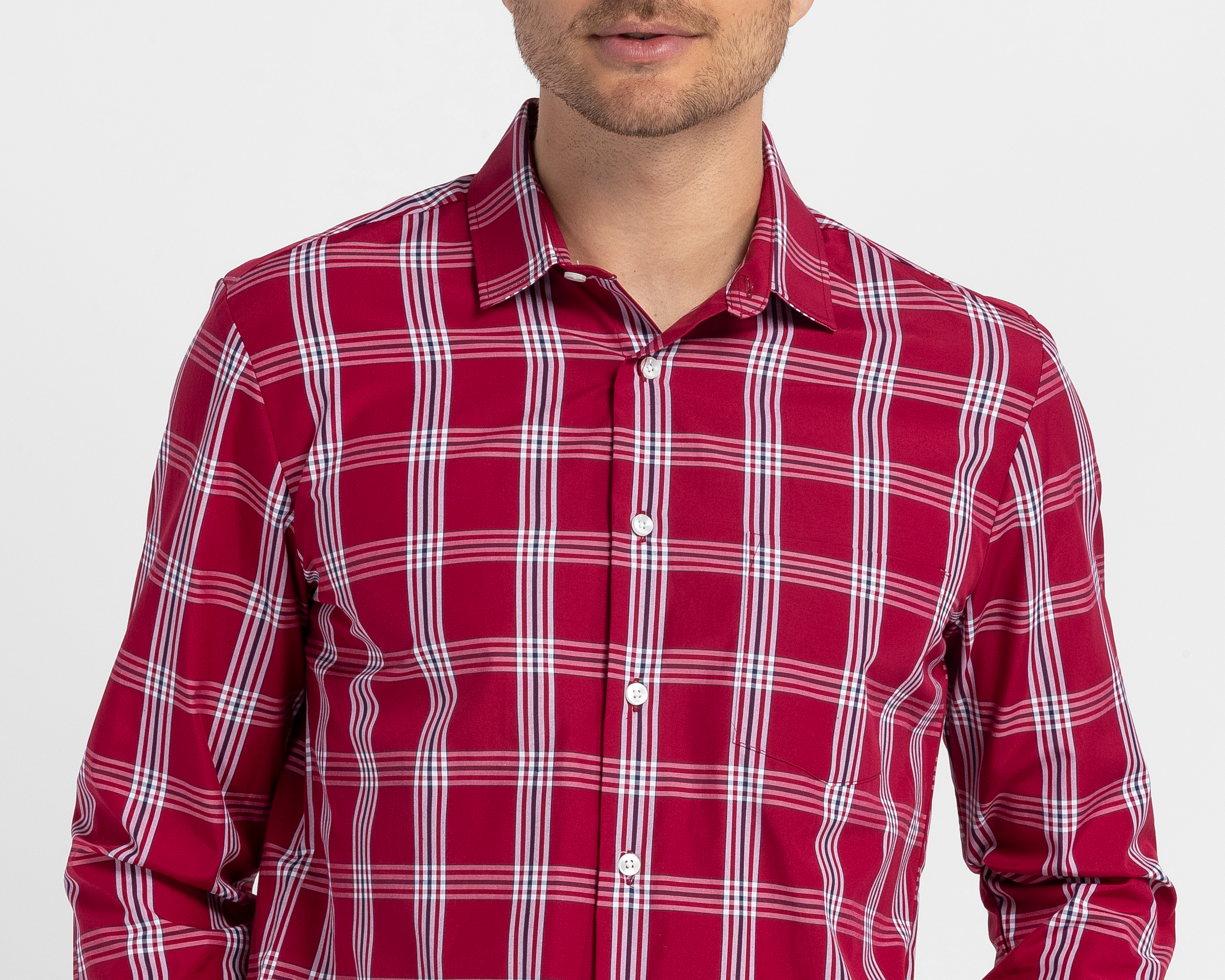 Foto 4 pulgar | Foto 3 | Camisa Casual Yale Regular a Cuadros