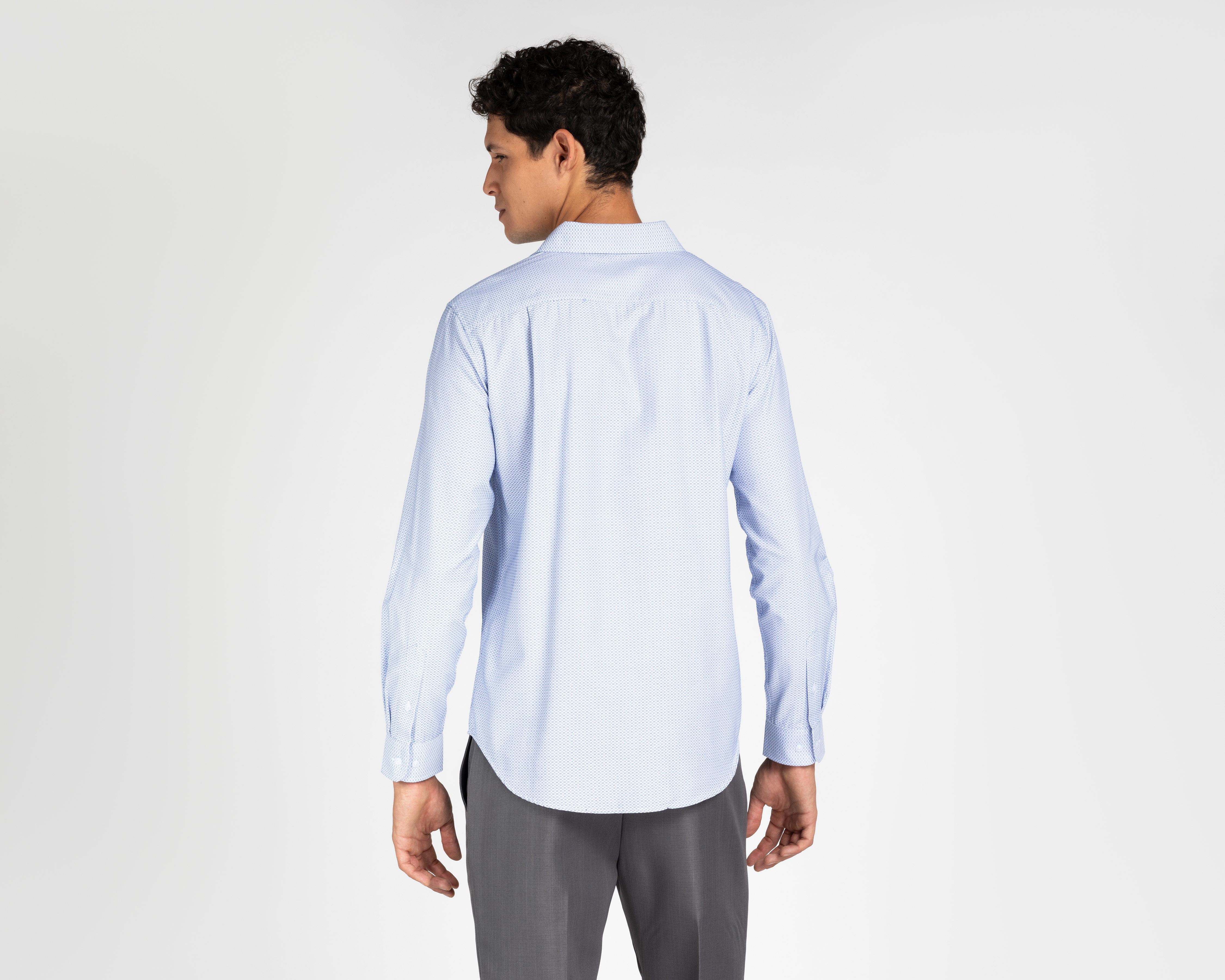 Foto 3 pulgar | Foto 2 | Camisa Casual Wall Street Regular Estampada para Hombre