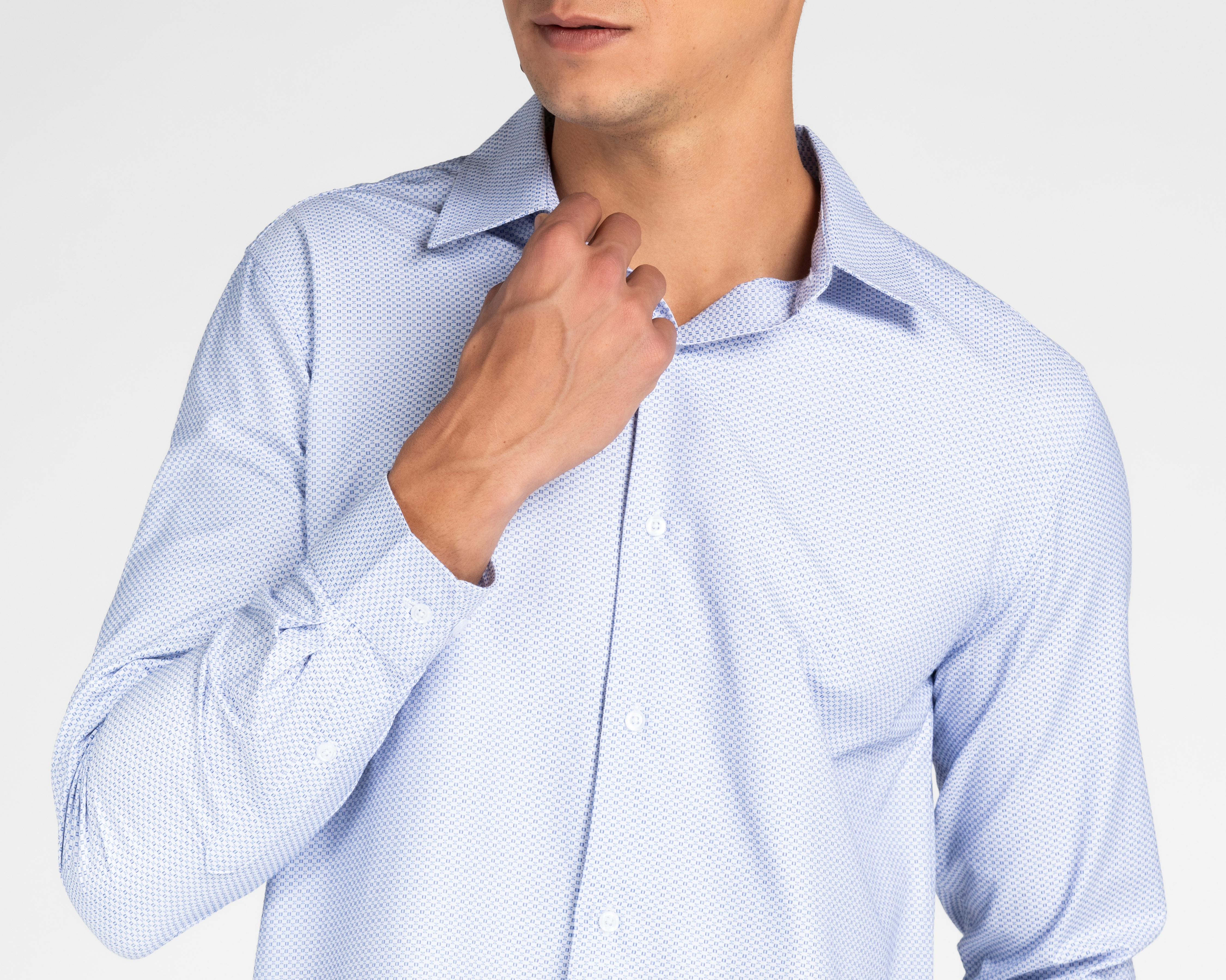 Foto 4 pulgar | Foto 3 | Camisa Casual Wall Street Regular Estampada para Hombre
