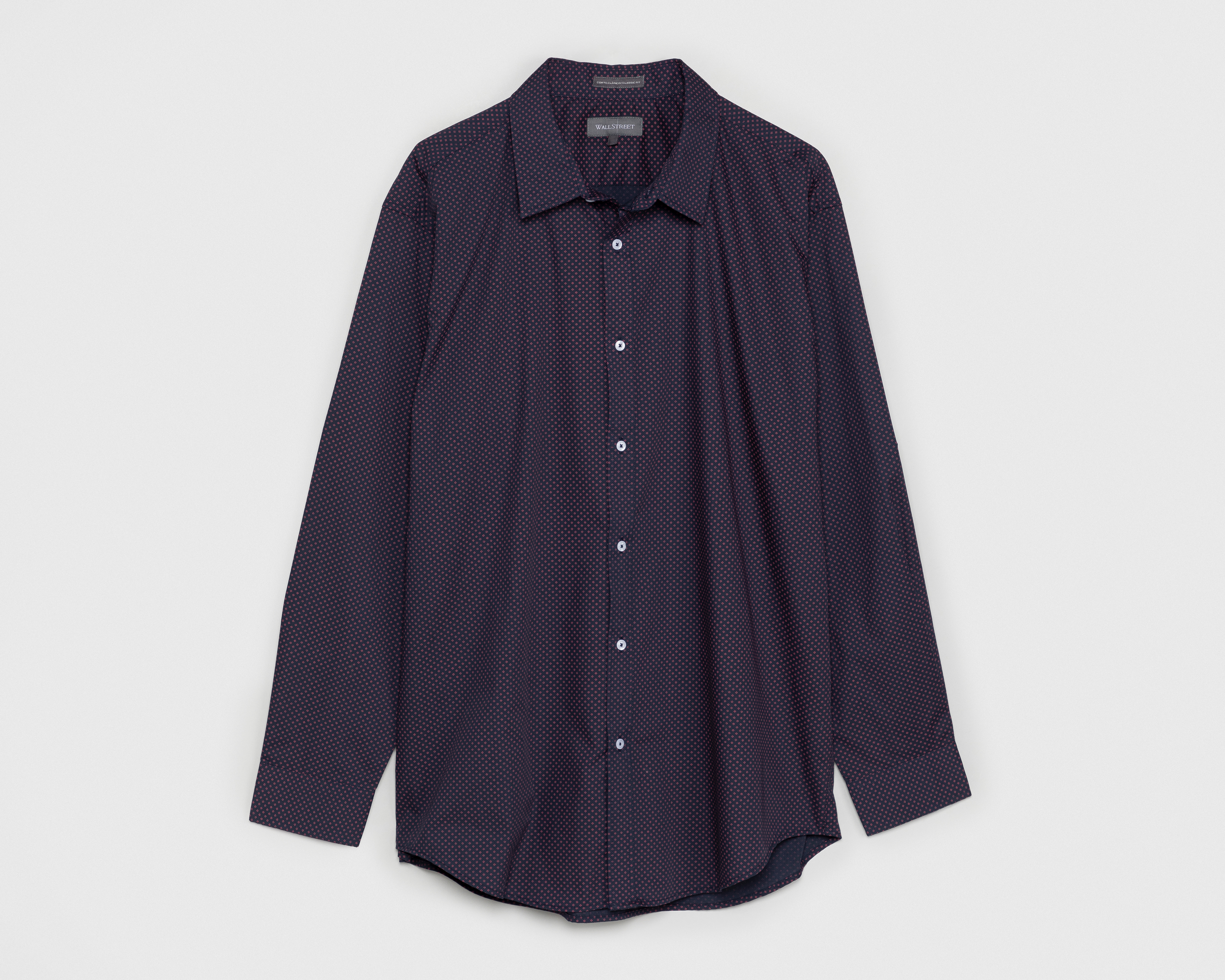 Foto 2 pulgar | Foto 1 | Camisa Casual Wall Street Regular con Puntos