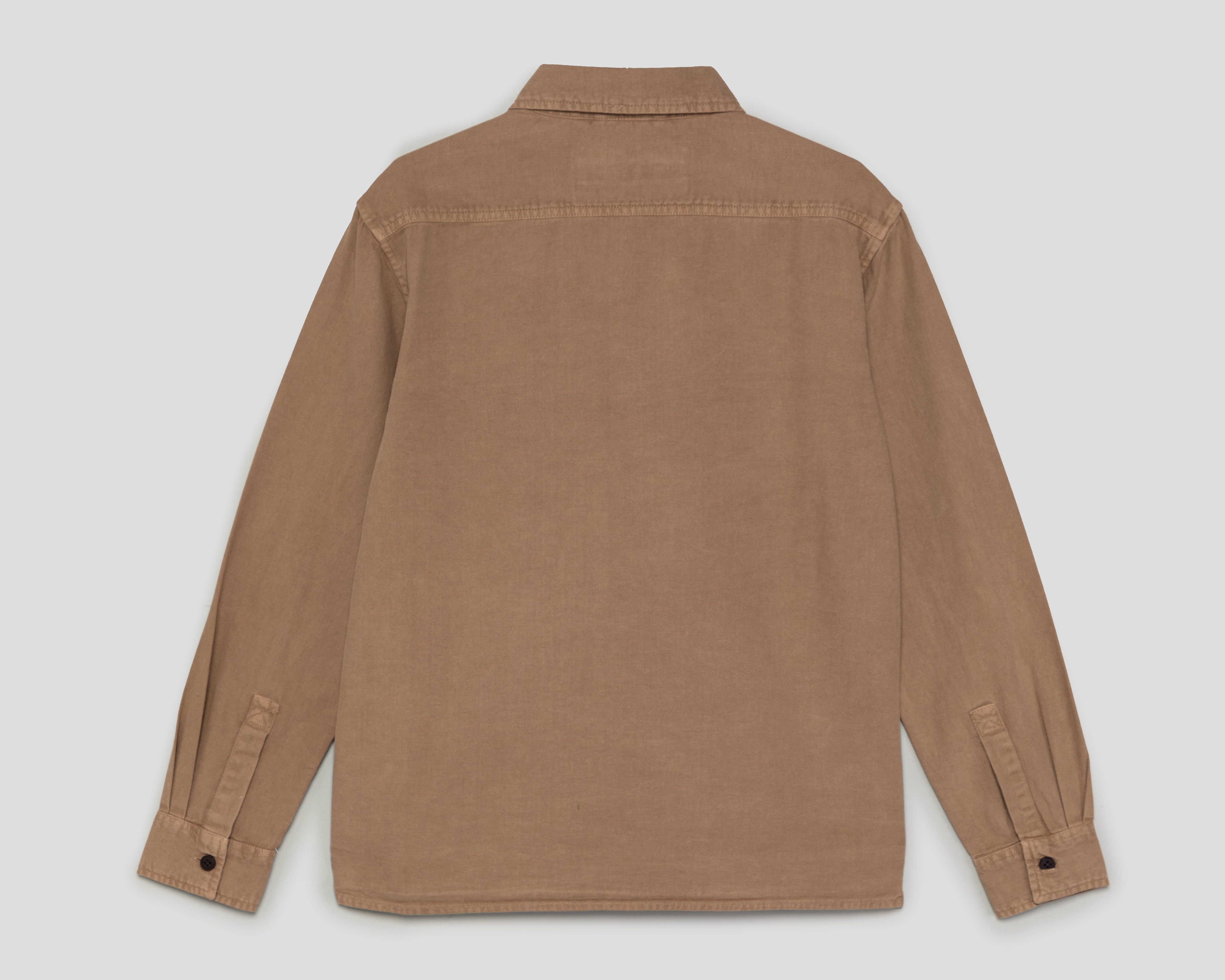 Foto 3 pulgar | Foto 2 | Camisa de Moda de Algodón Refill Regular Lisa