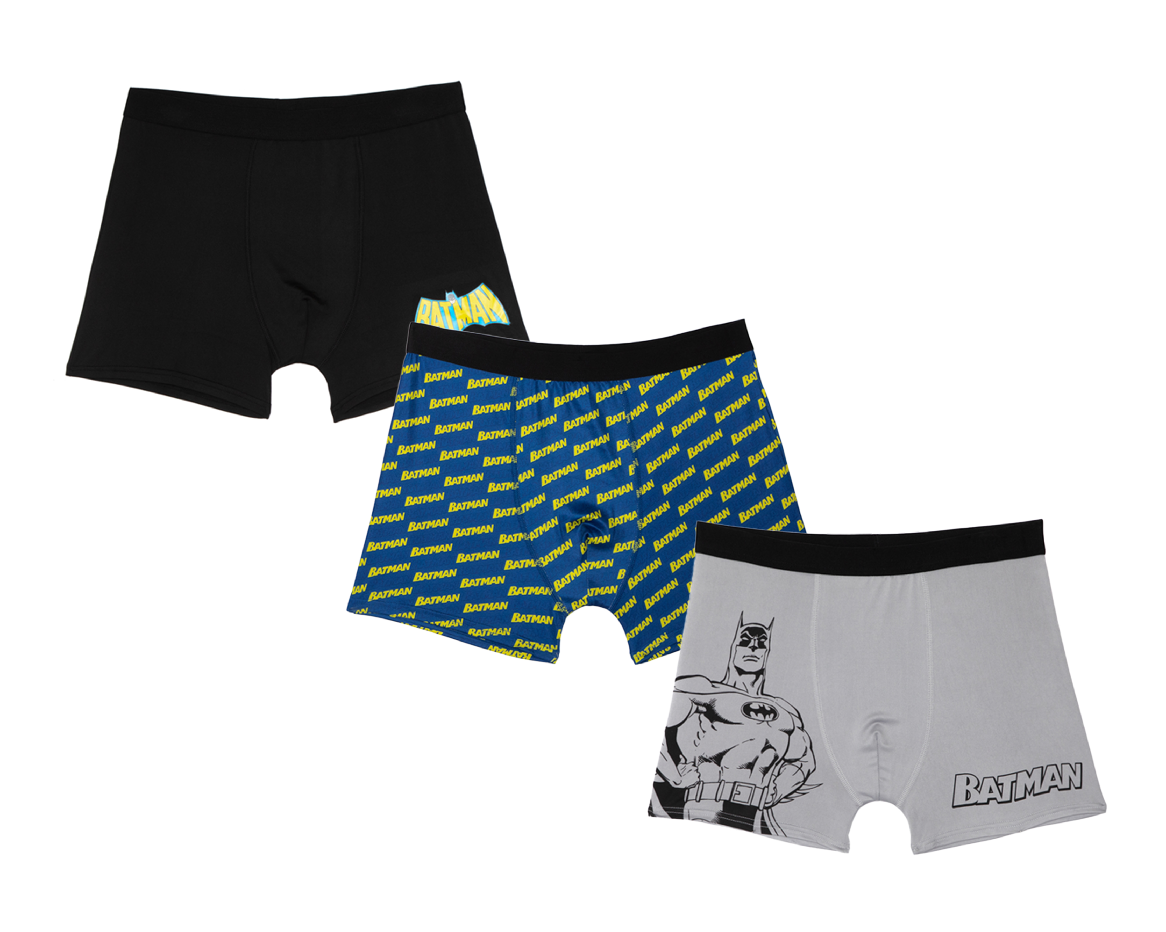Bóxer Corto Batman 3 Piezas