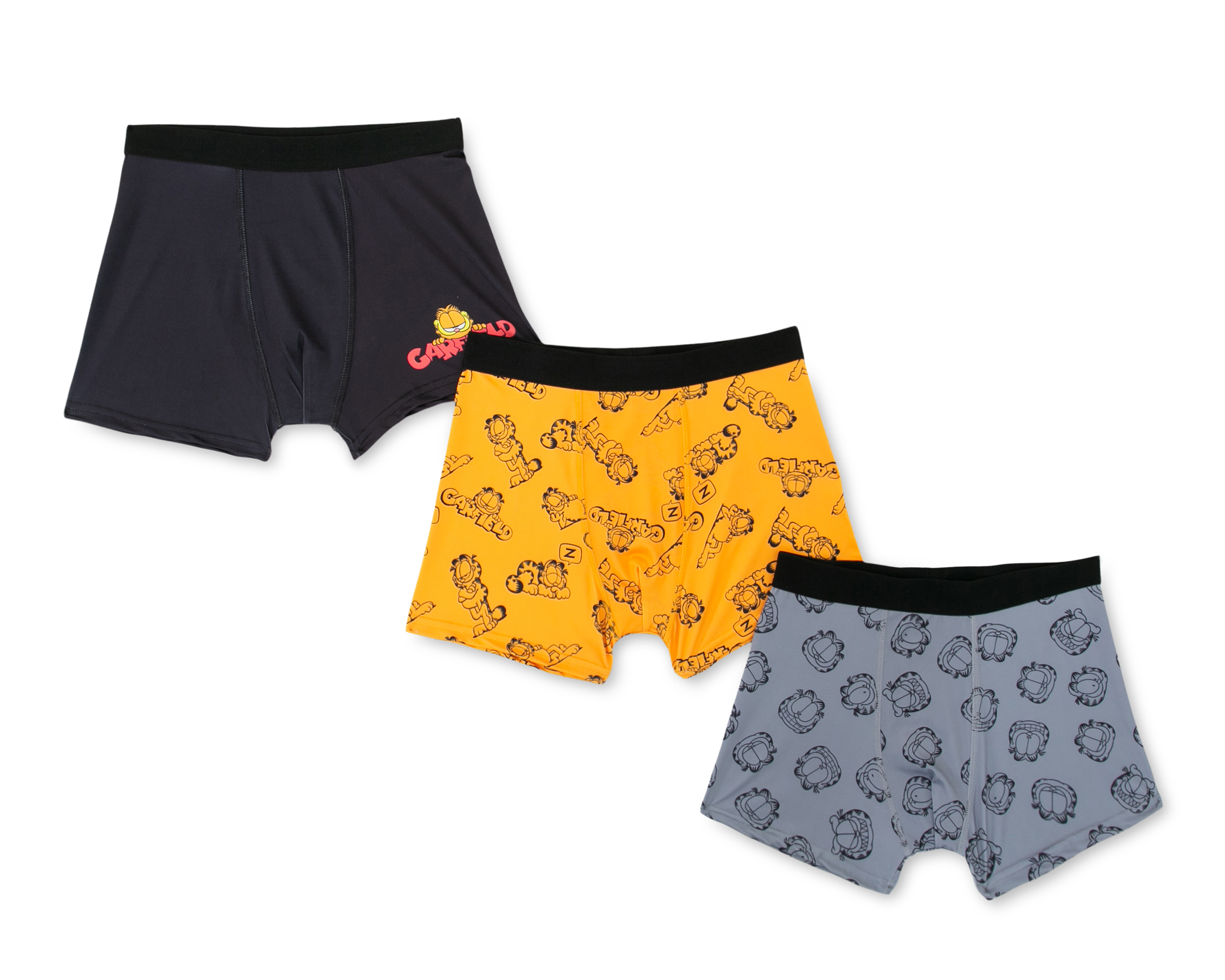 Foto 1 | Foto 1 | Bóxer Corto Garfield 3 Piezas