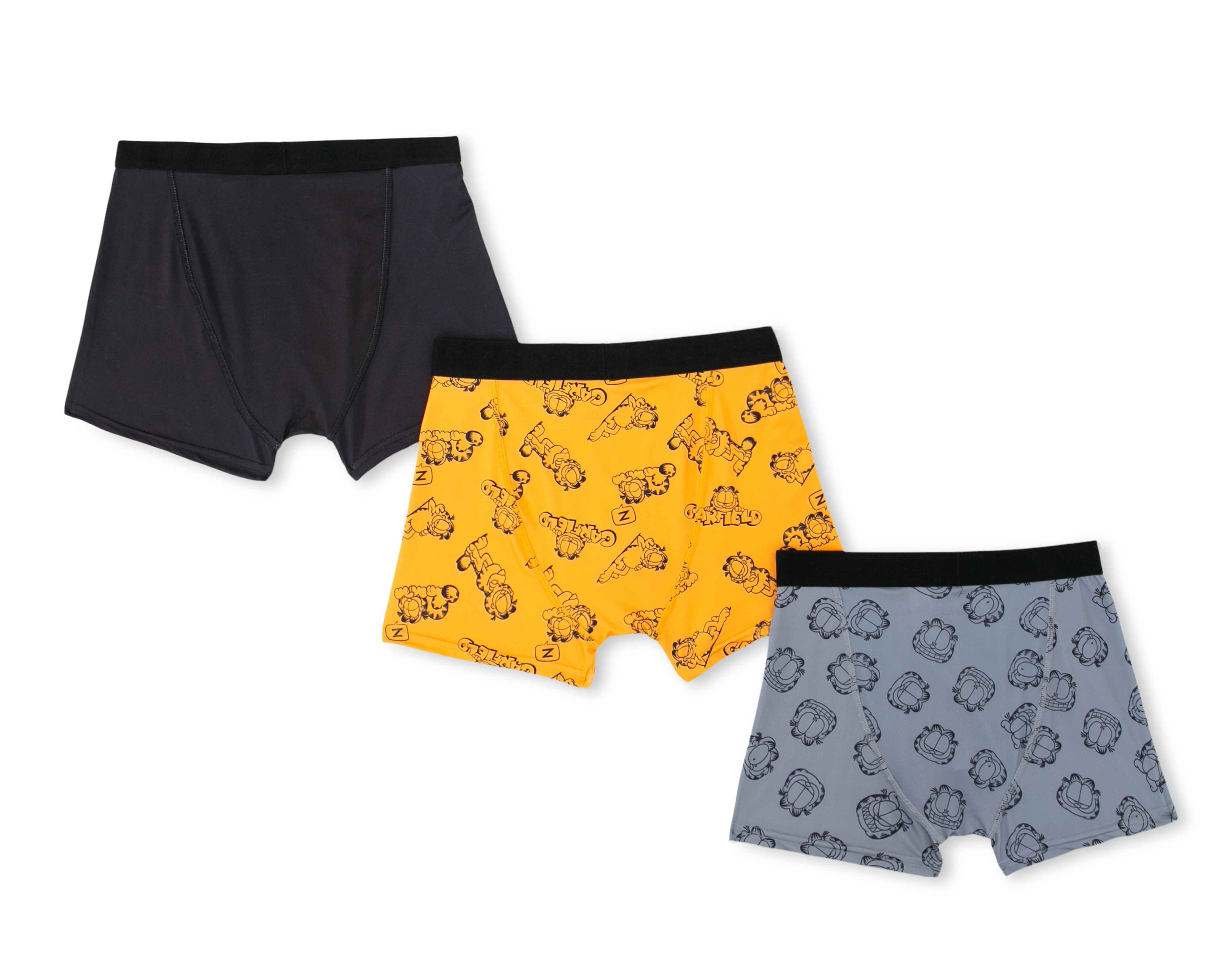 Foto 2 | Foto 2 | Bóxer Corto Garfield 3 Piezas