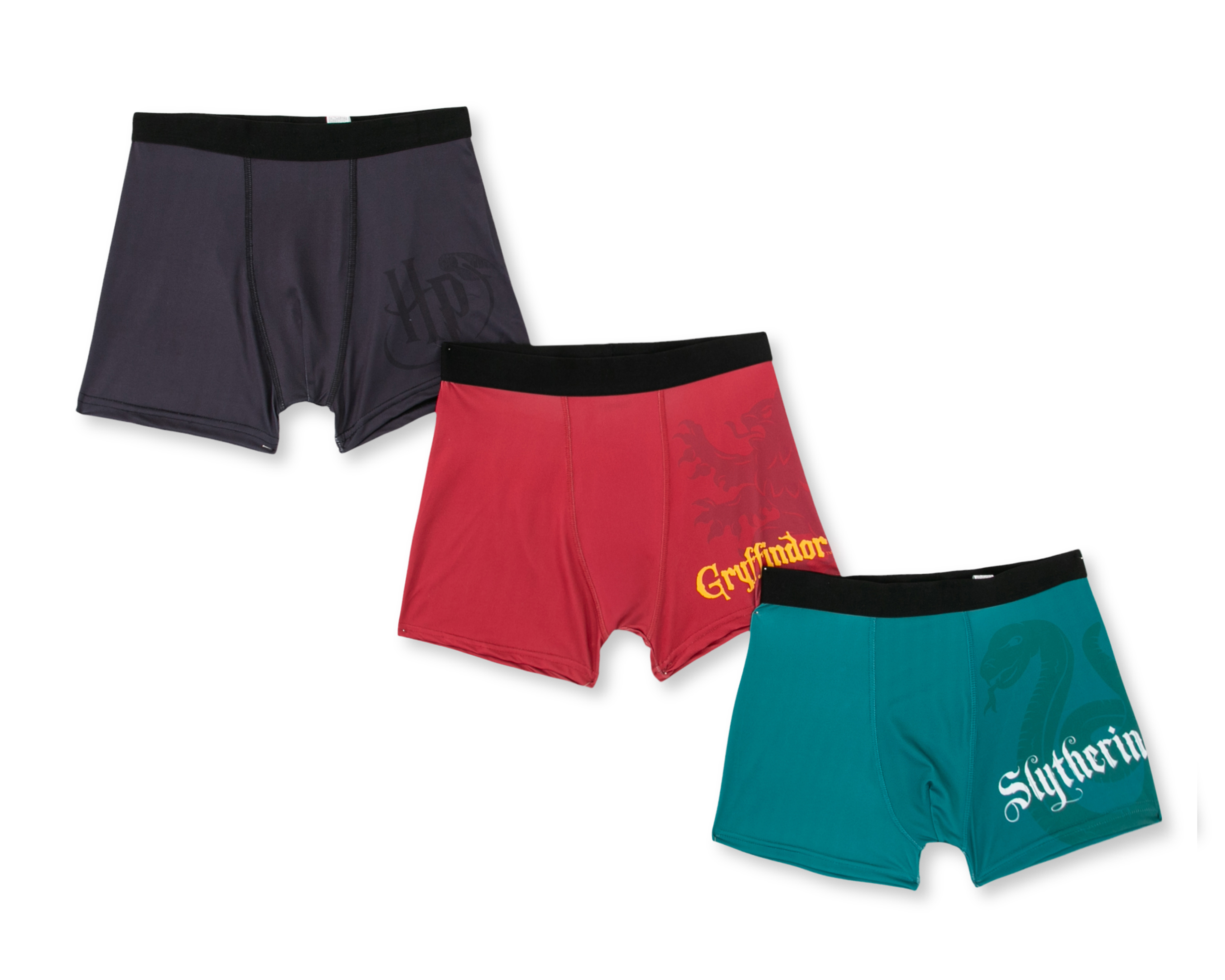 Foto 2 pulgar | Foto 1 | Bóxer Corto Harry Potter 3 Piezas