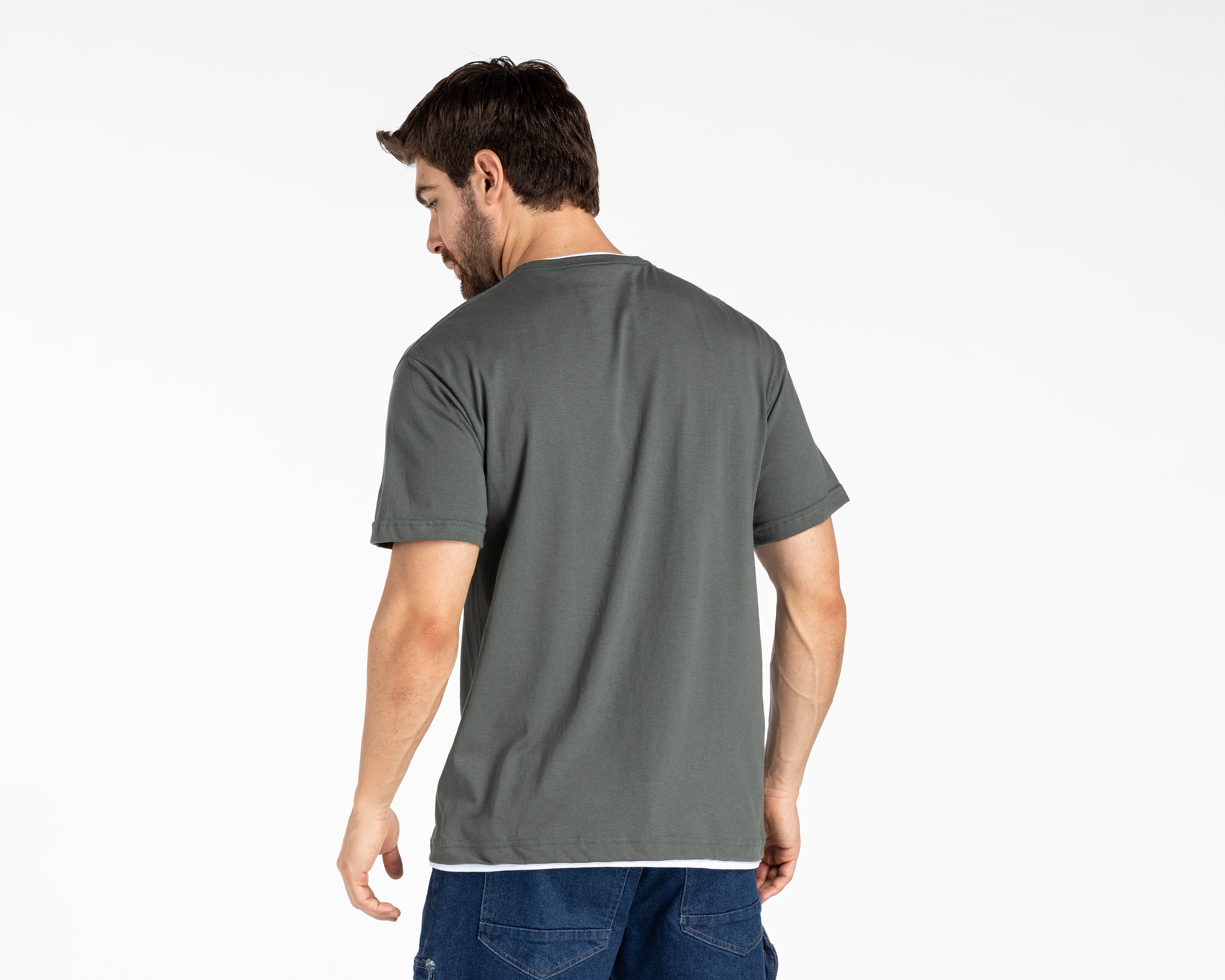 Foto 3 | Foto 3 | Playera Refill Cuello Redondo para Hombre