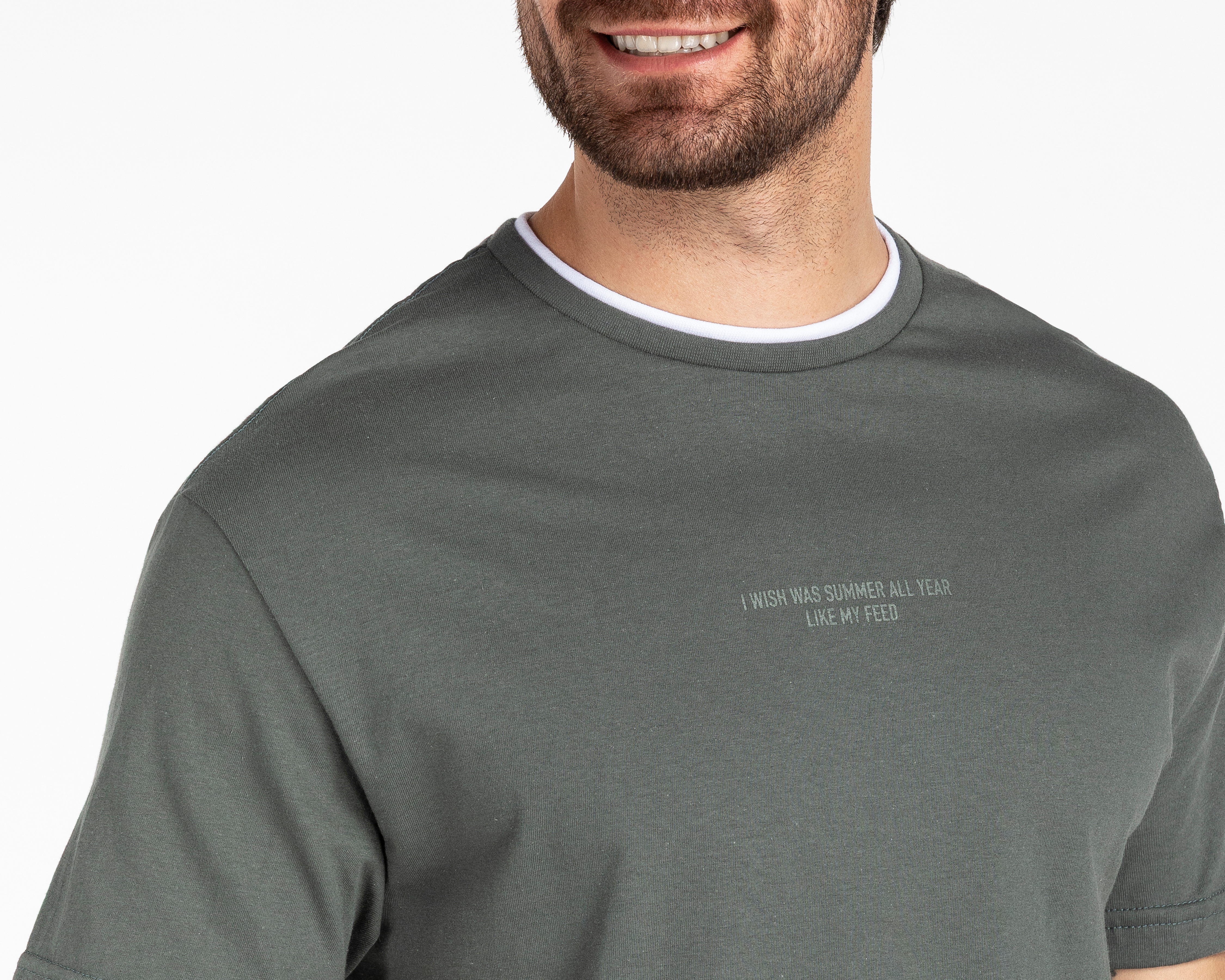 Foto 5 pulgar | Foto 4 | Playera Refill Cuello Redondo para Hombre