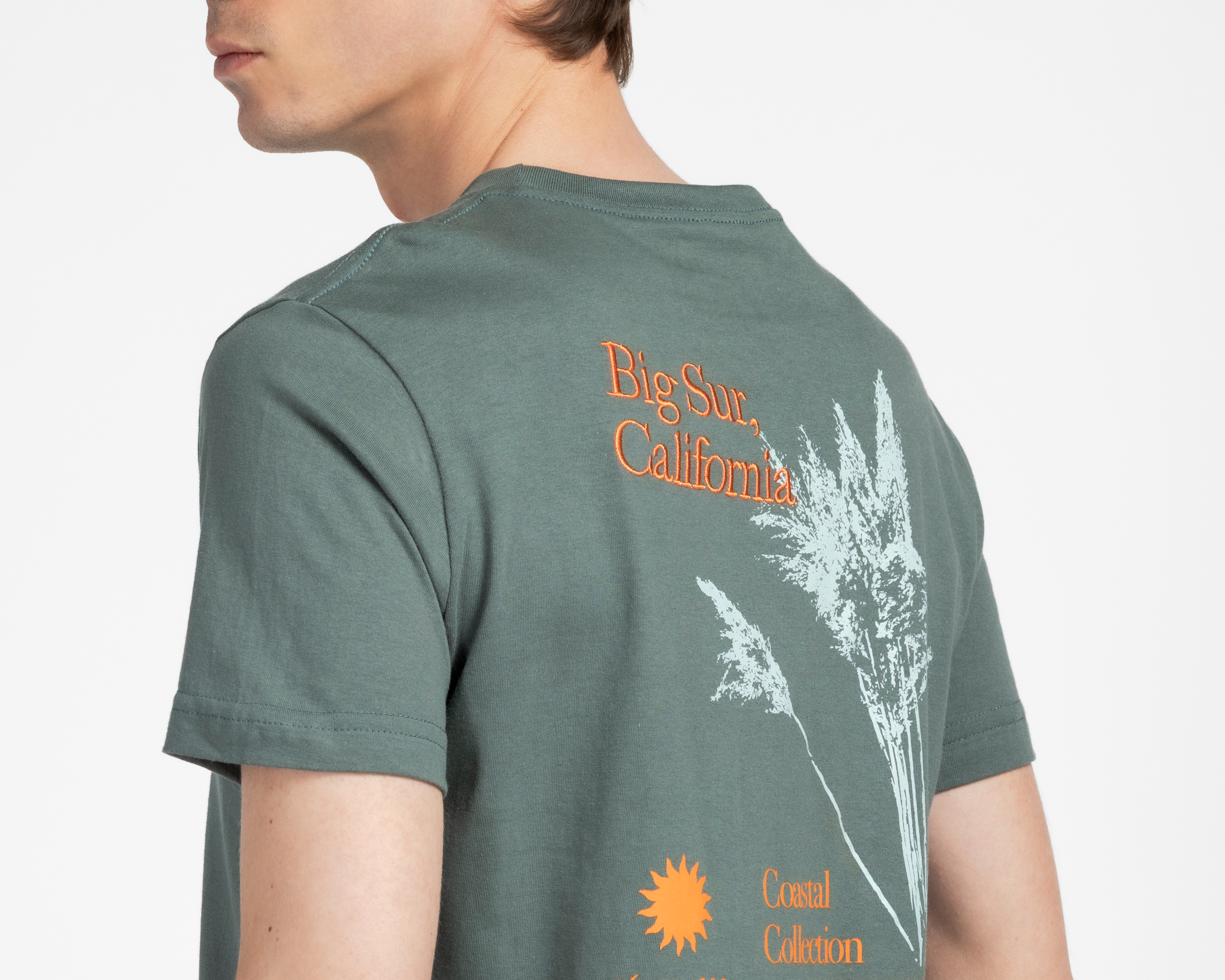 Foto 6 pulgar | Foto 5 | Playera de Cuello Redondo Refill Verde para Hombre