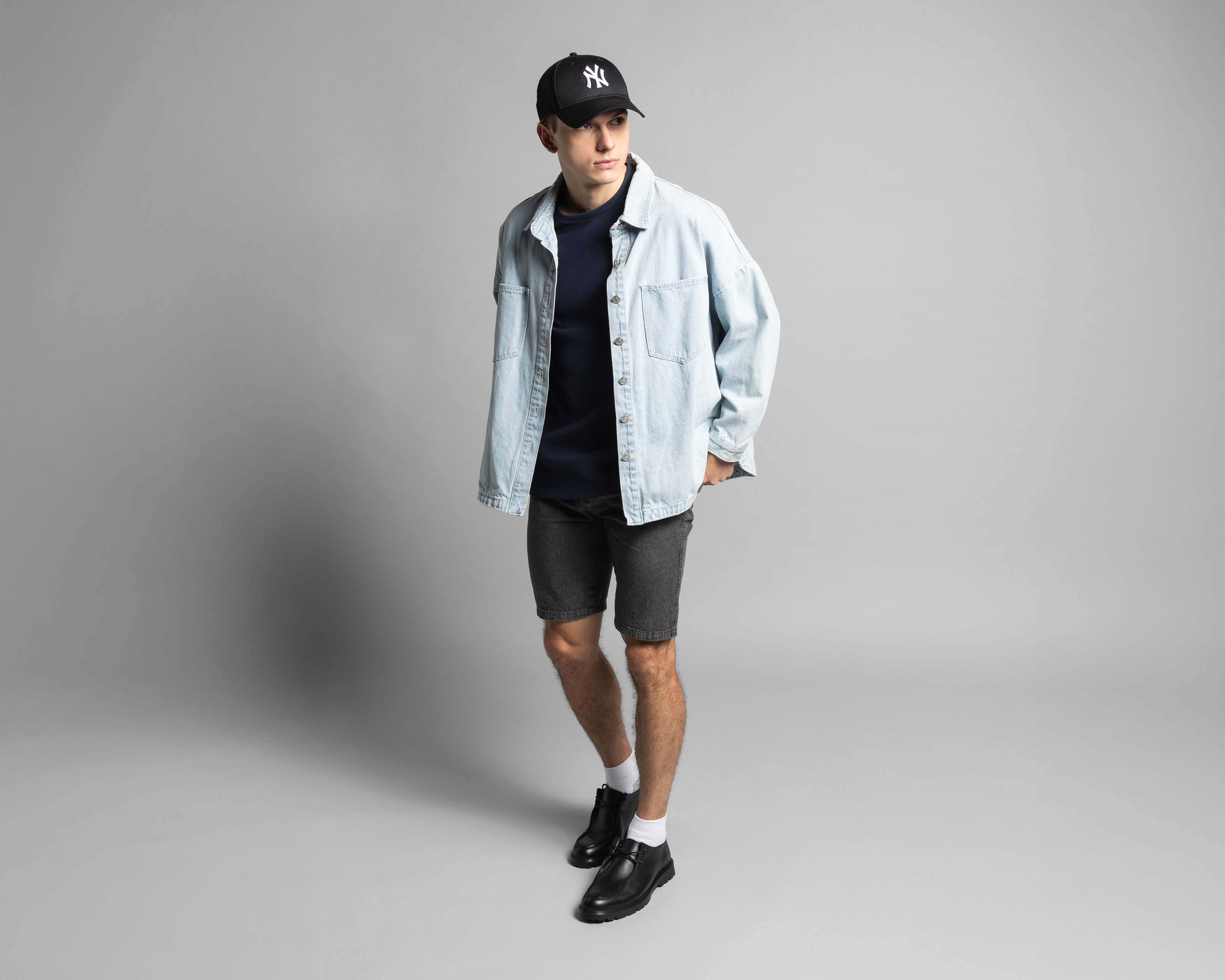 Foto 3 pulgar | Foto 2 | Playera Thinner Cuello Redondo