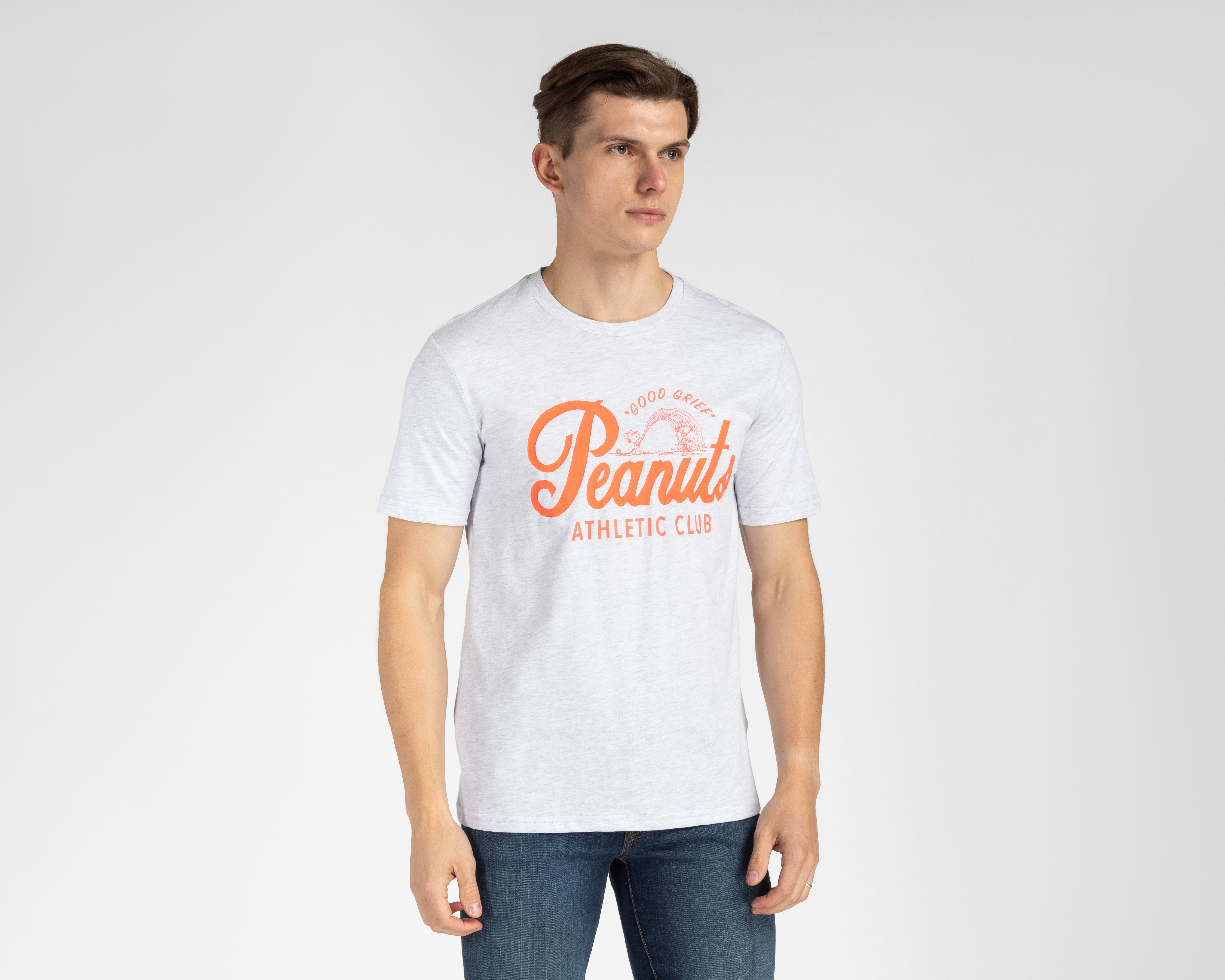 Foto 2 pulgar | Foto 1 | Playera Peanuts Cuello Redondo