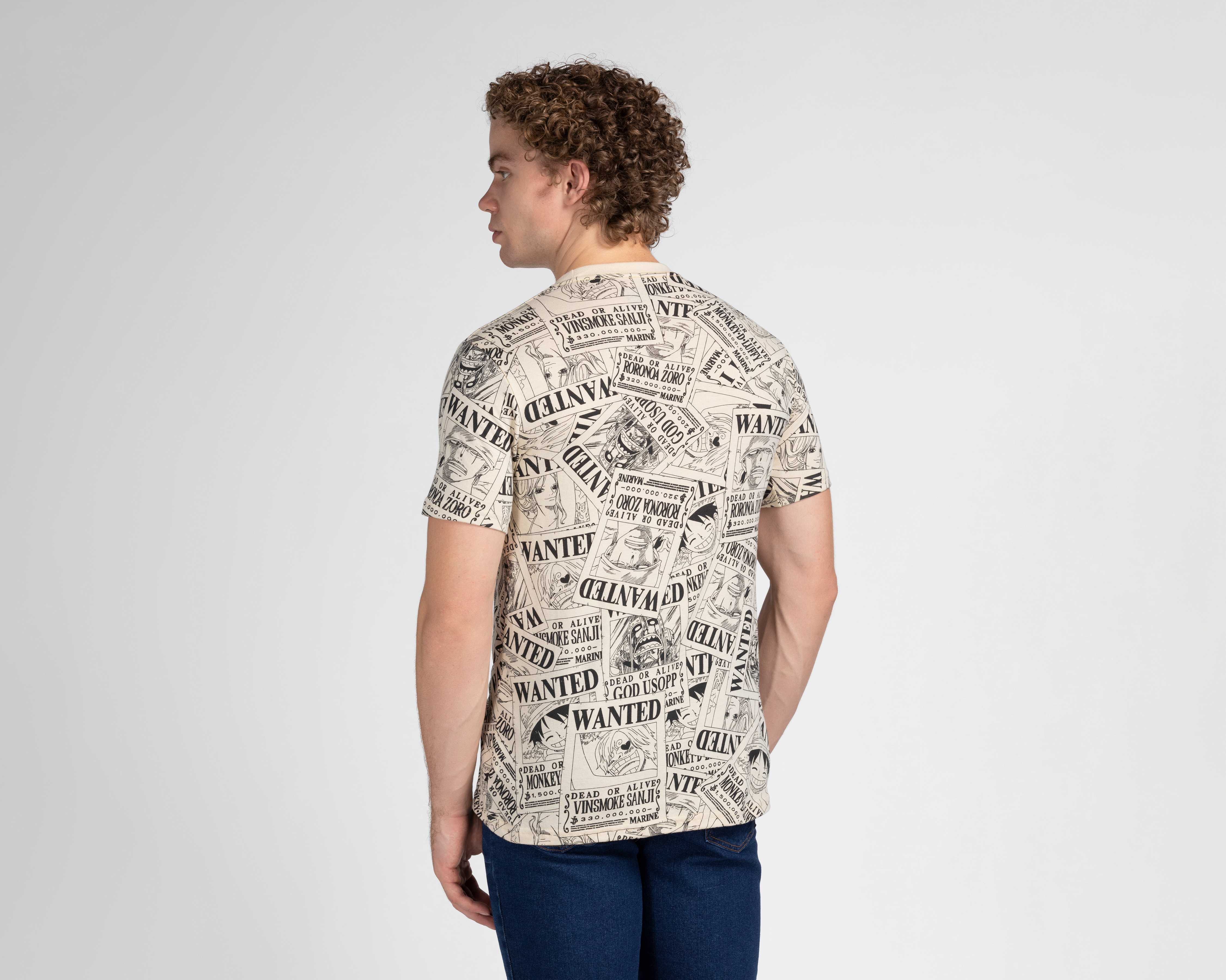 Foto 3 pulgar | Foto 2 | Playera One Piece Cuello Redondo