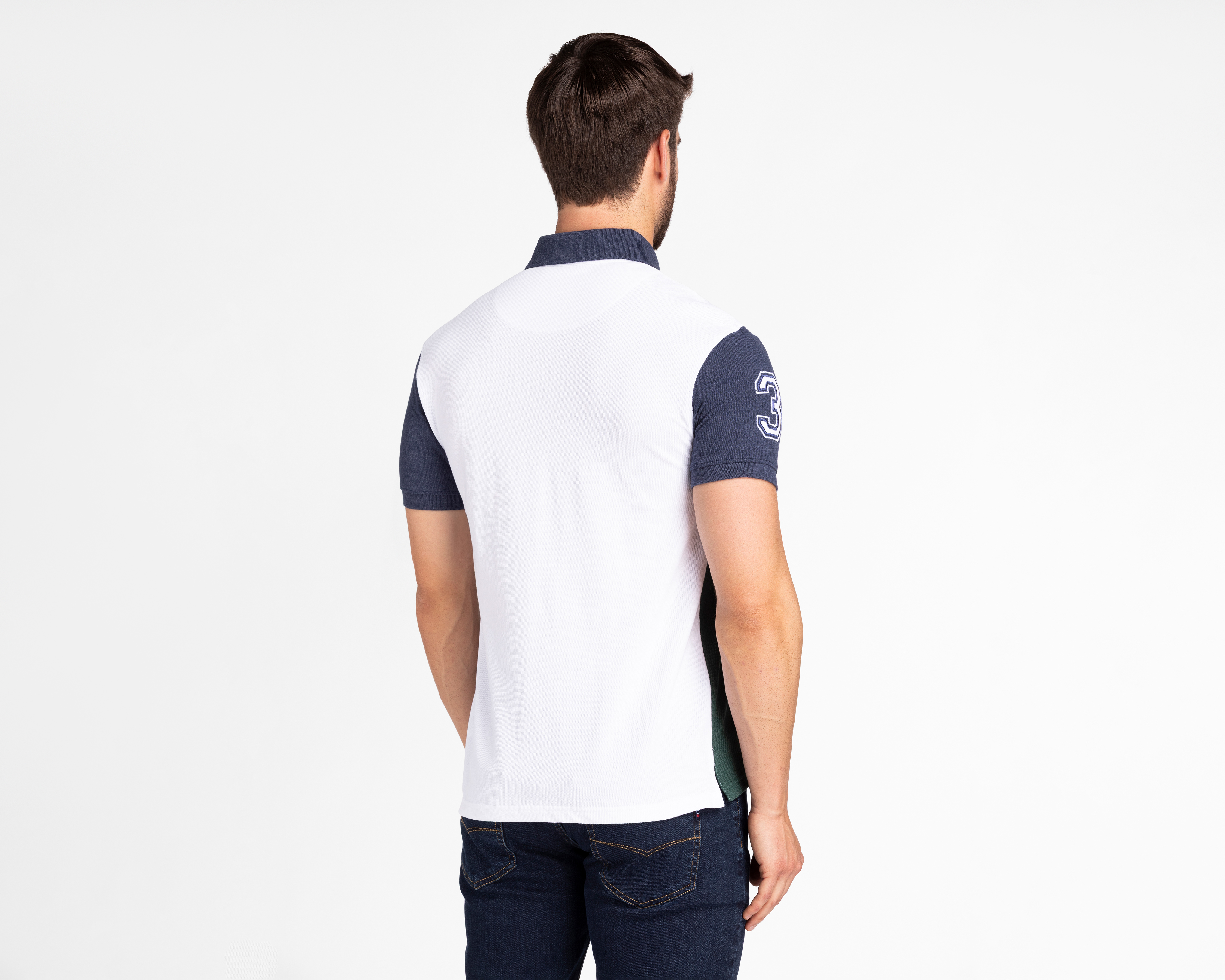 Foto 3 pulgar | Foto 2 | Playera Polo York Tean Polo Club para Hombre
