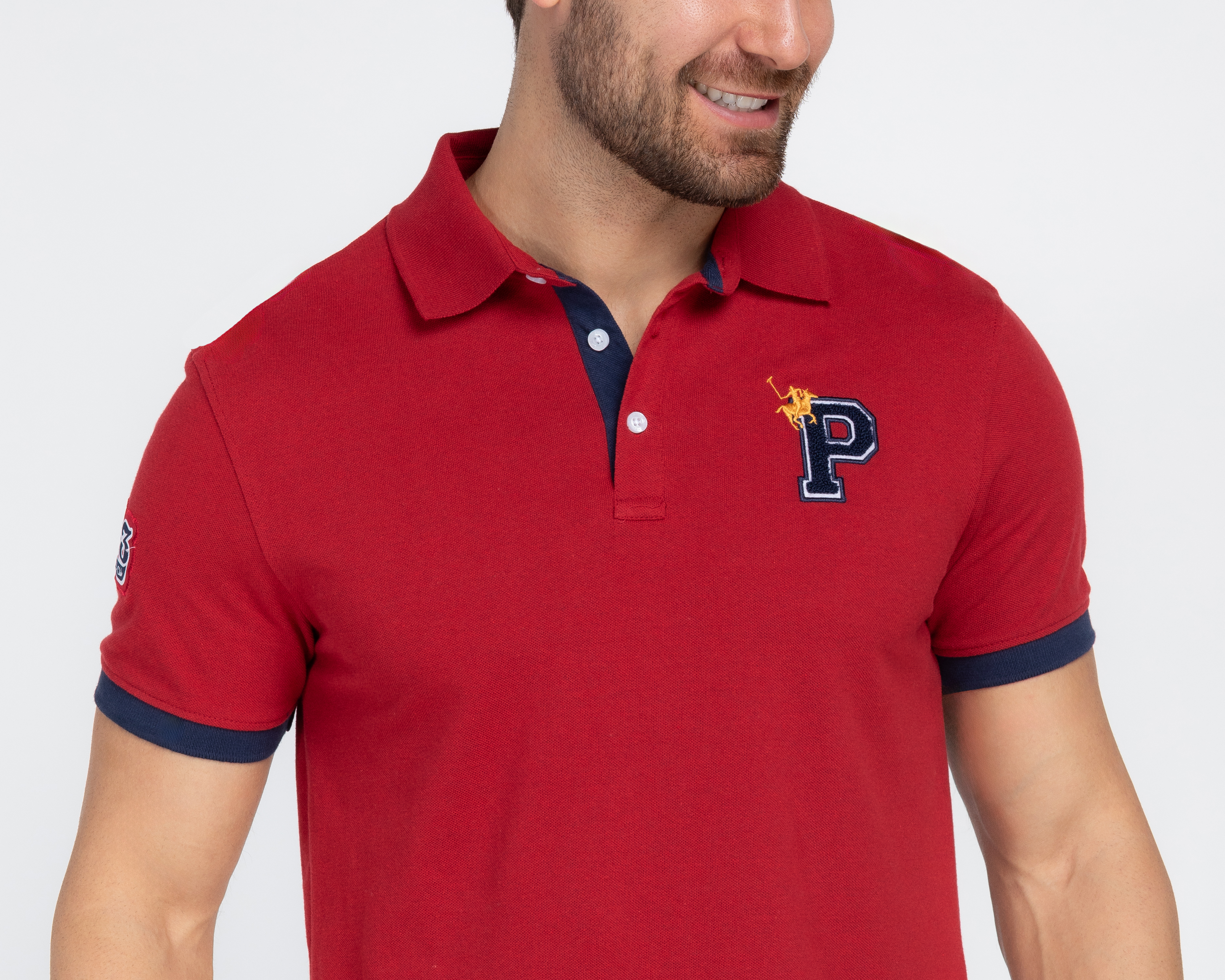 Foto 4 pulgar | Foto 3 | Playera Polo York Tean Polo Club para Hombre