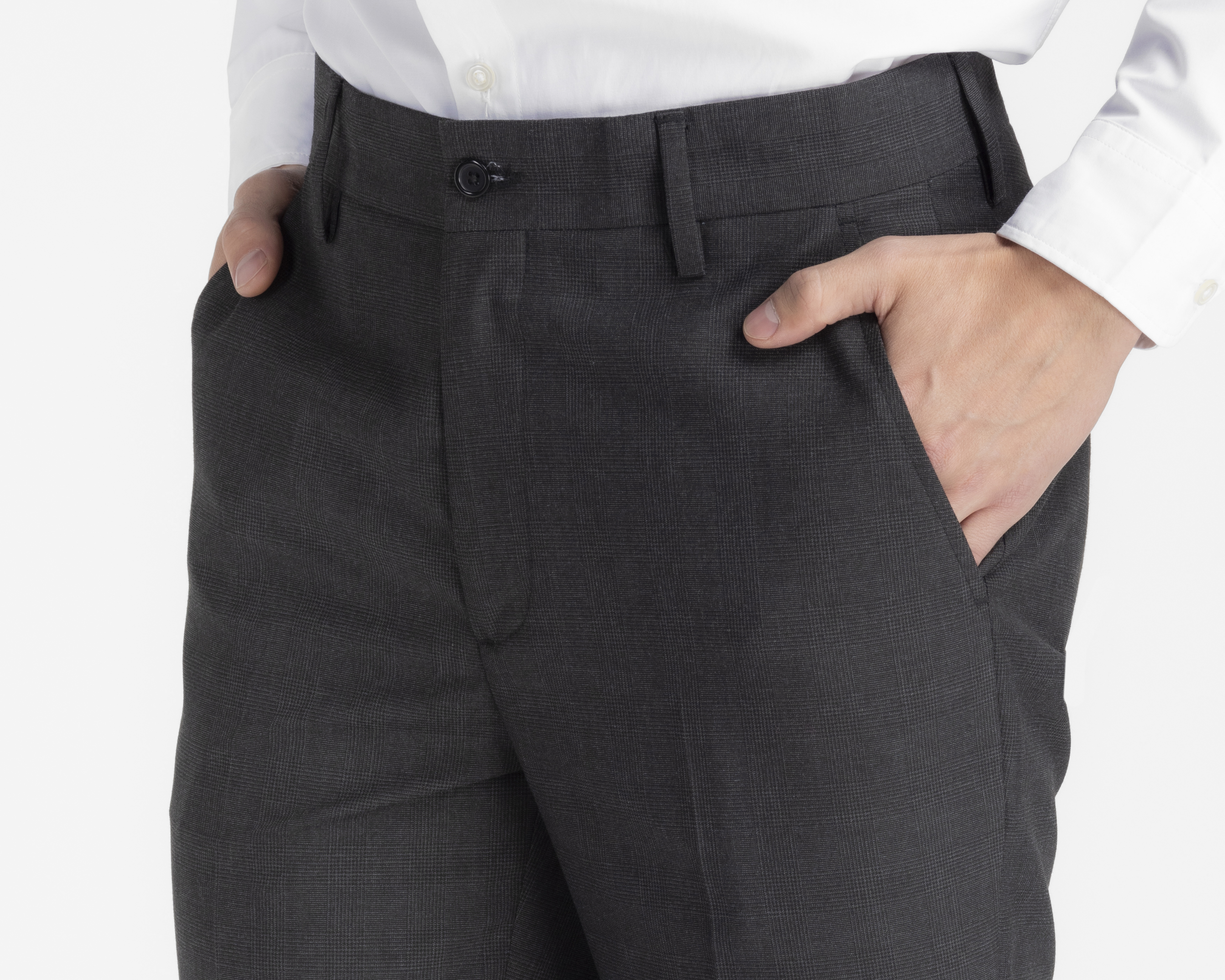 Foto 4 | Foto 4 | Pantalón de Vestir Wall Street a Cuadros para Hombre