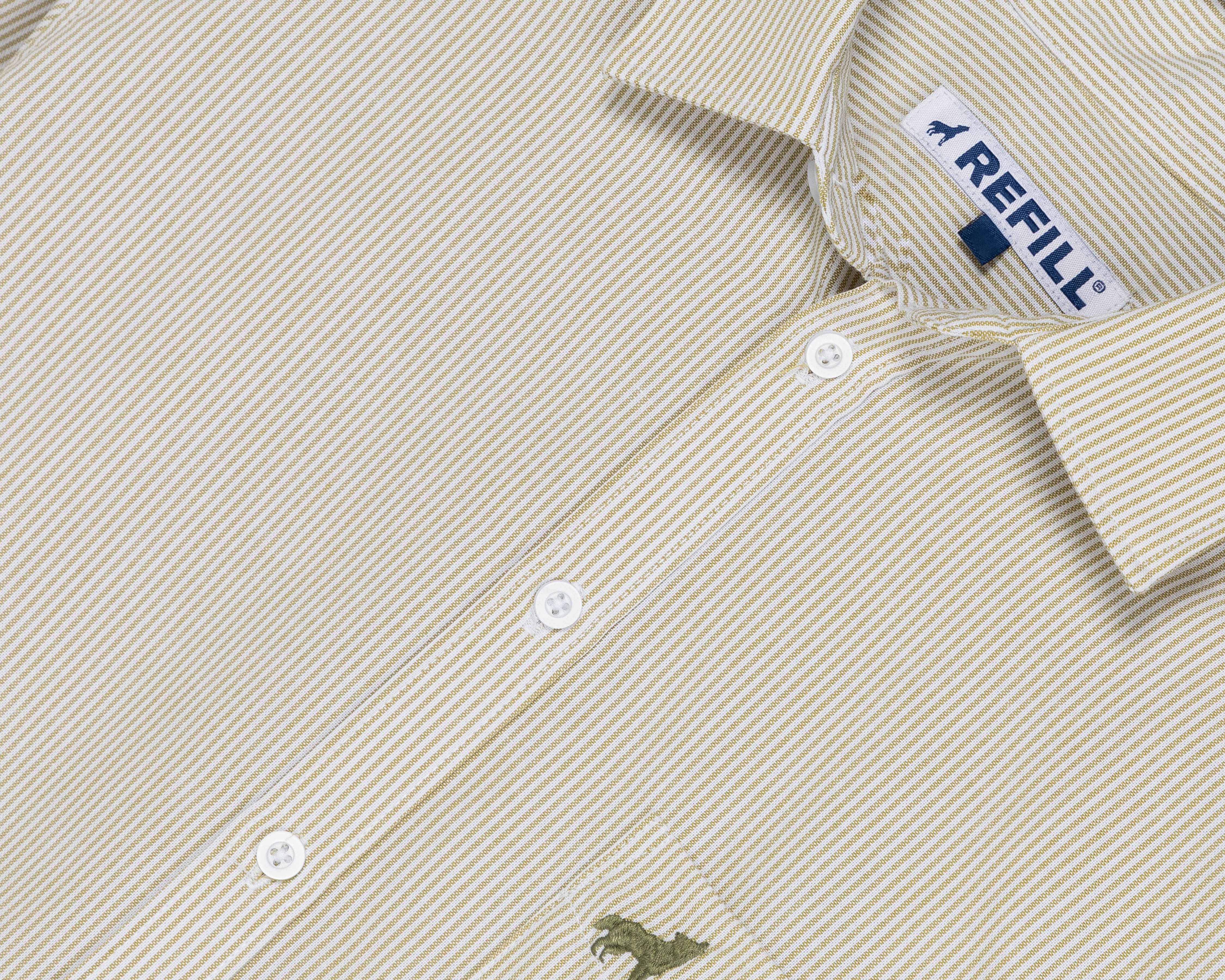 Foto 5 pulgar | Foto 4 | Camisa Casual Refill Regular a Rayas