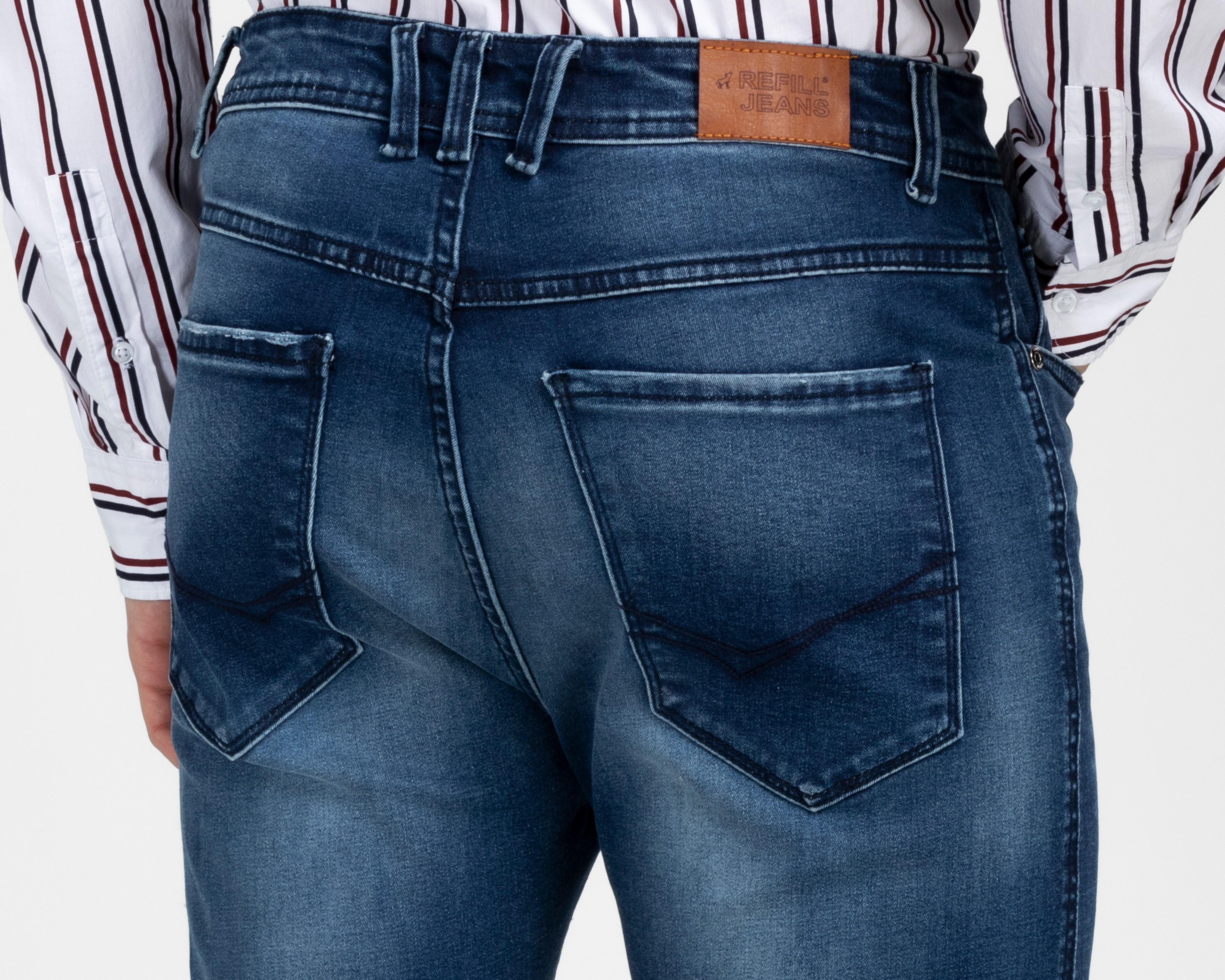 Foto 5 | Foto 5 | Jeans Skinny Refill para Hombre